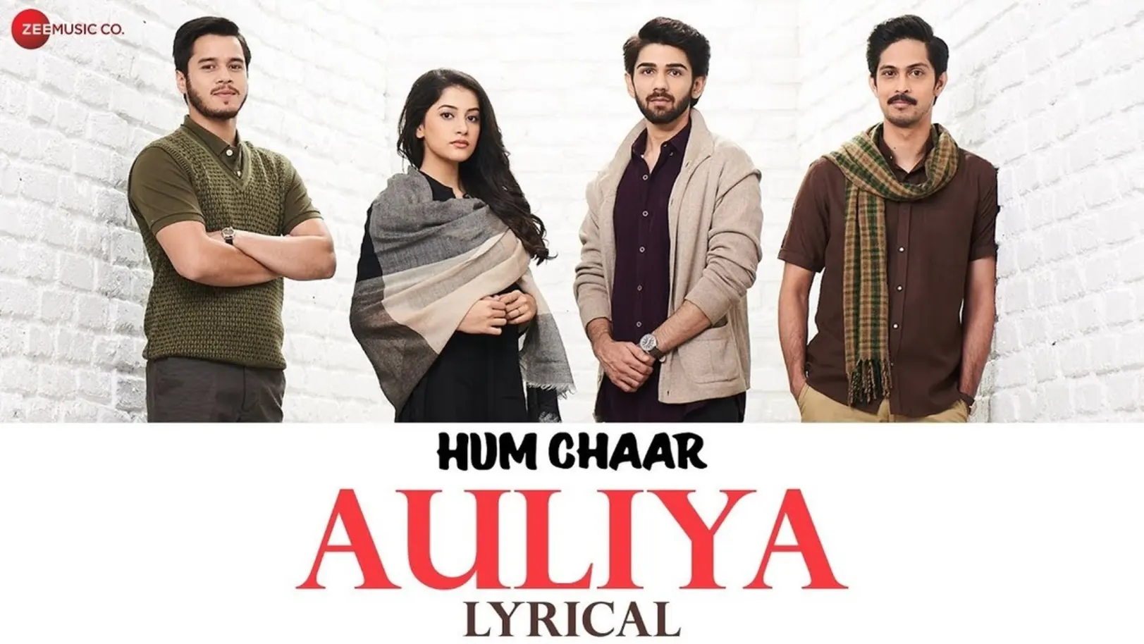 Auliya (Lyrical) - Hum Chaar | Atif Aslam 