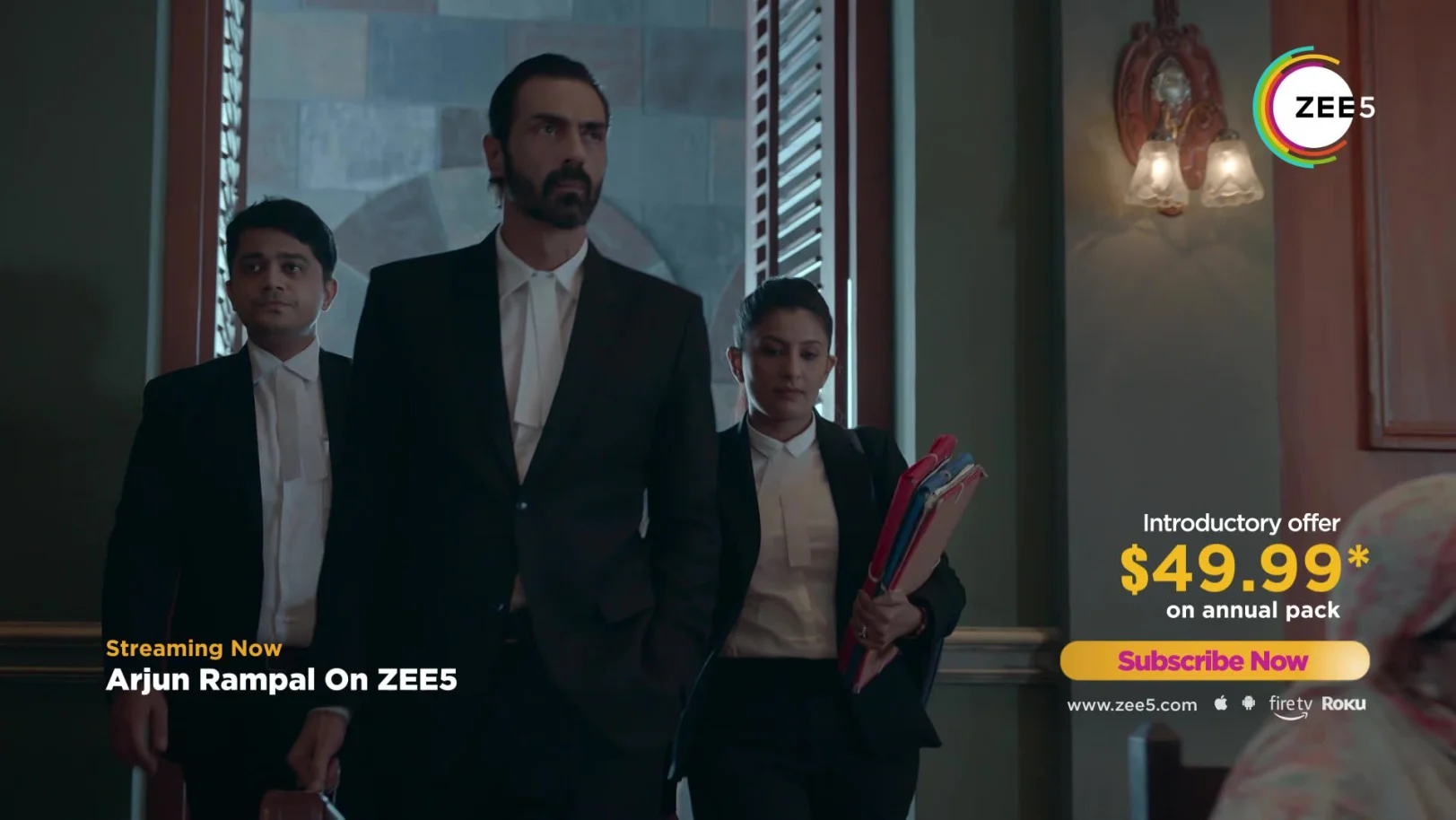 ZEE5 Now in USA | Arjun Rampal 