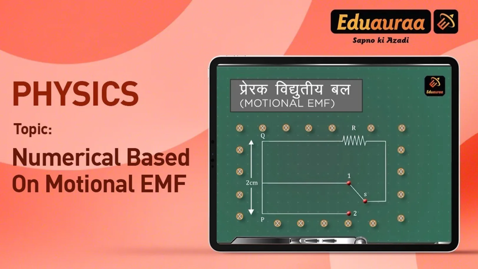 Numerical Based on Motional EMF 