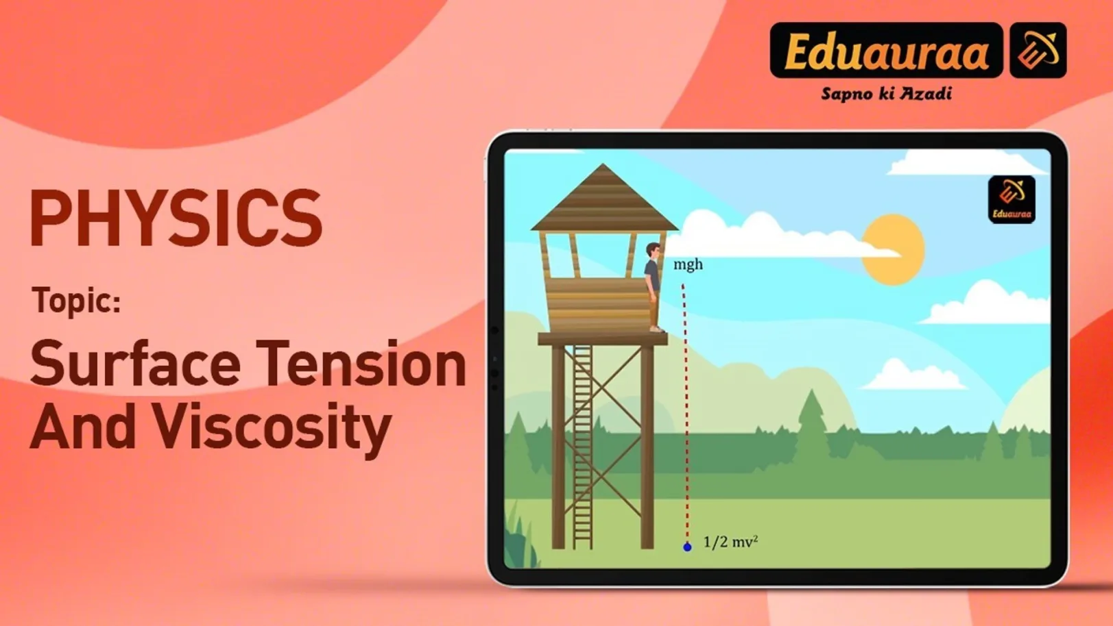 MCQs on Surface Tension And Viscosity 