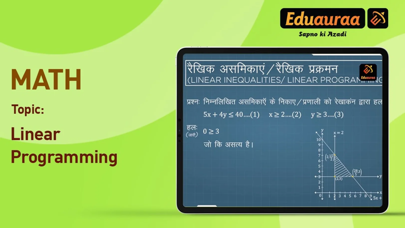 Linear Programming 