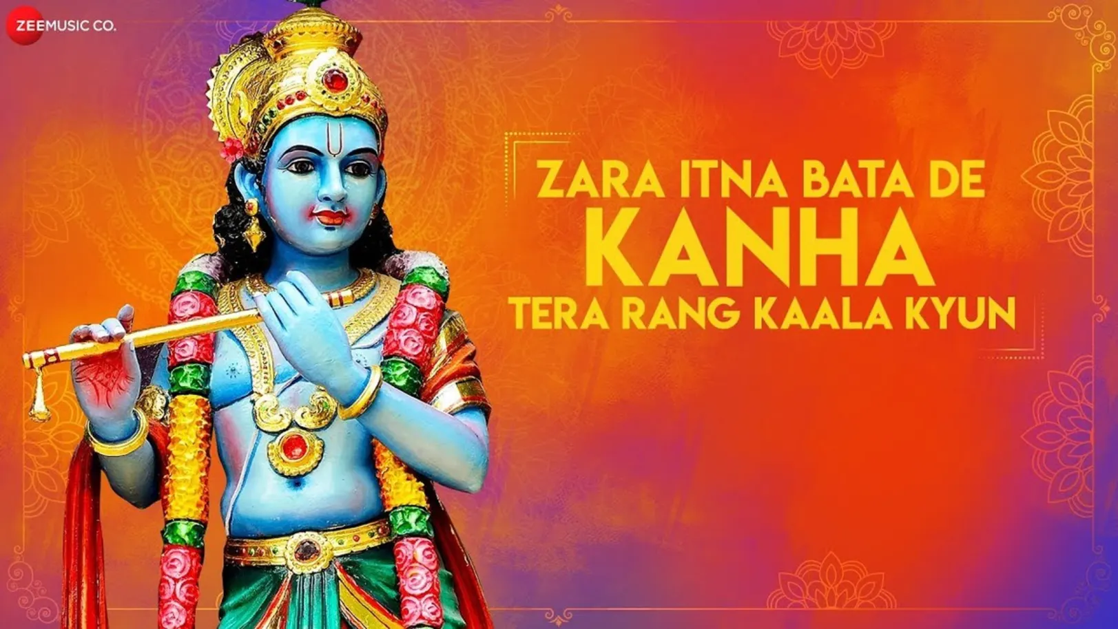 Zara Itna Bata De Kanha | Zee Music Devotional | Krishna Bhajan with Lyrics 