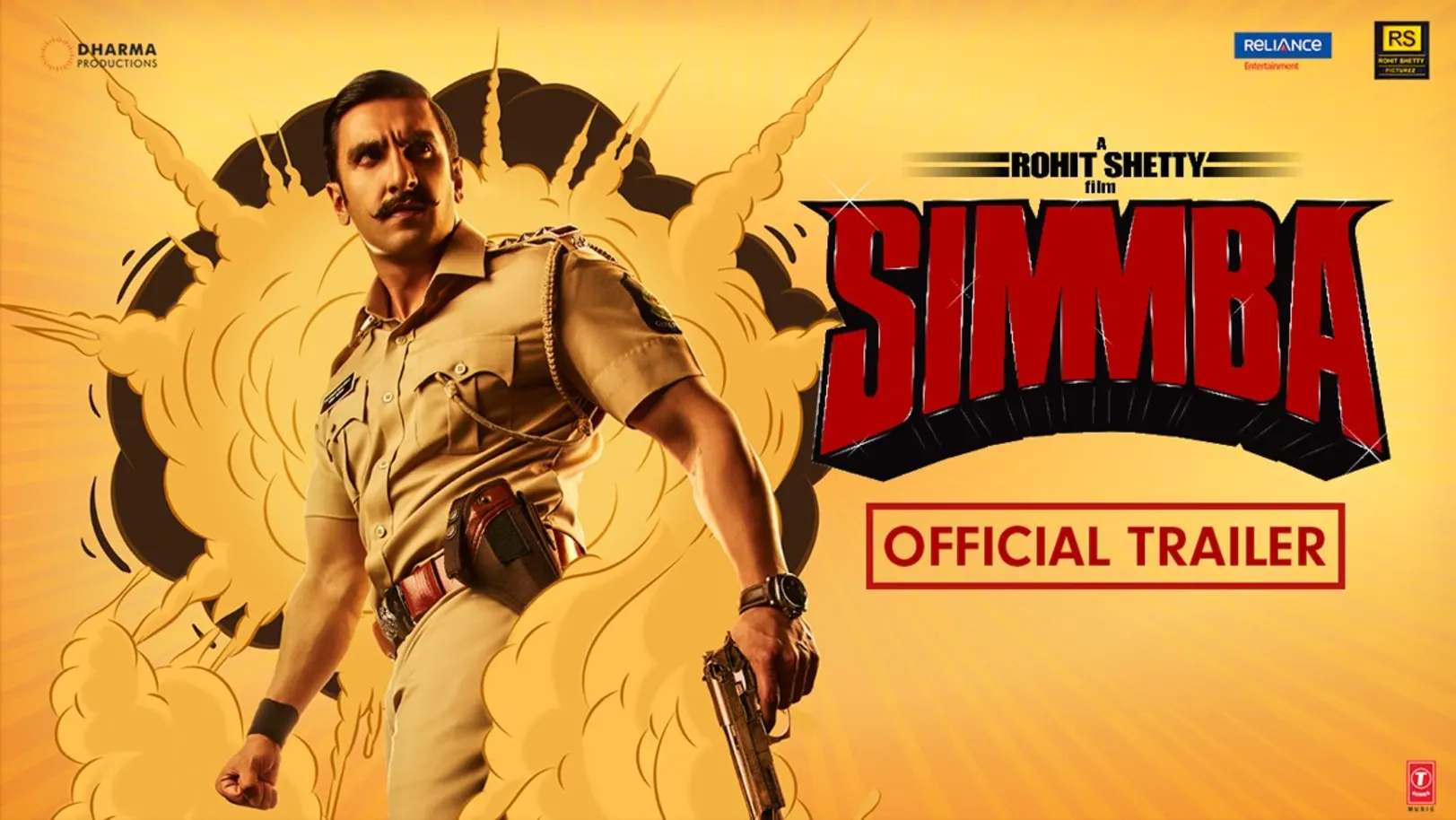 Simmba - Official Trailer | Ranveer Singh, Sara Ali Khan, Sonu Sood | Rohit Shetty