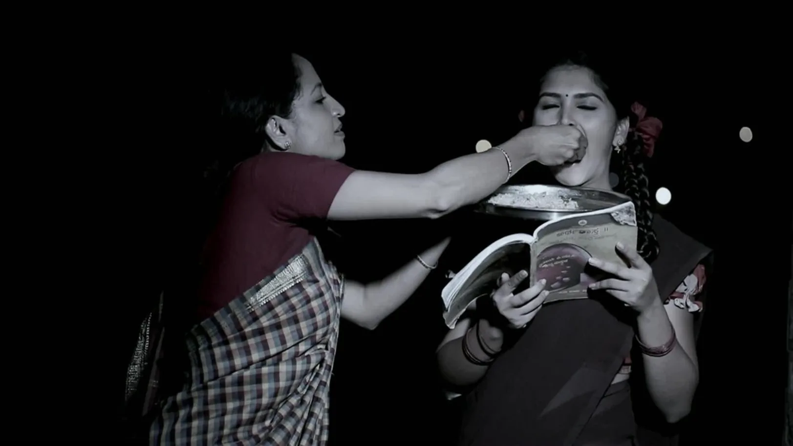 Kamali's mother feeds her daughter Kamali - Kamali 
