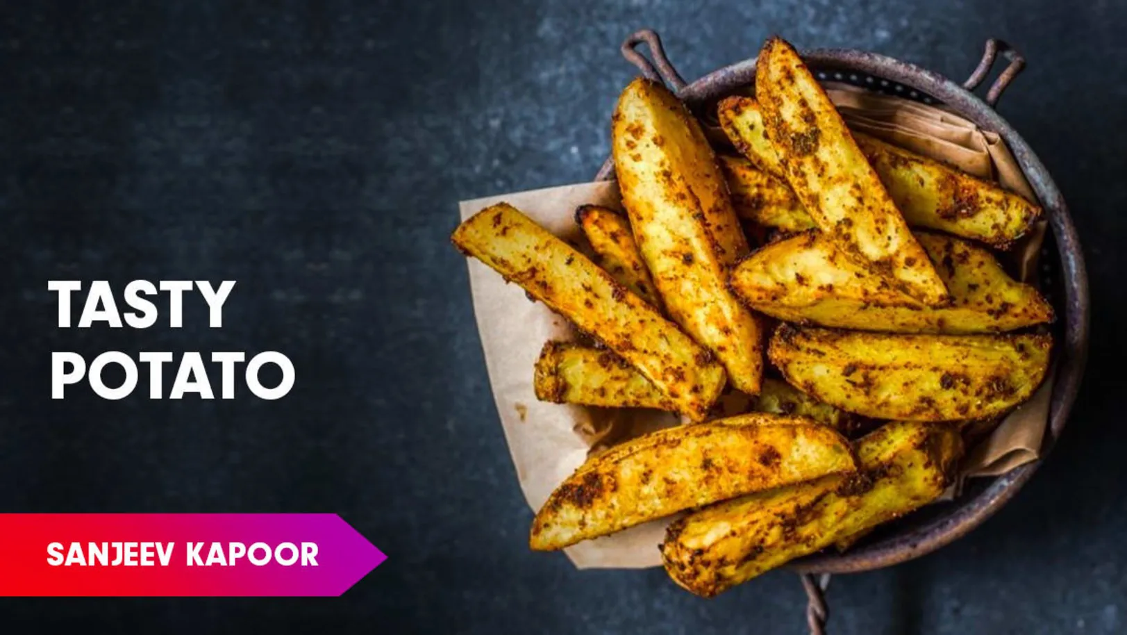 Baked Potato Wedges Recipe by Sanjeev Kapoor Episode 482