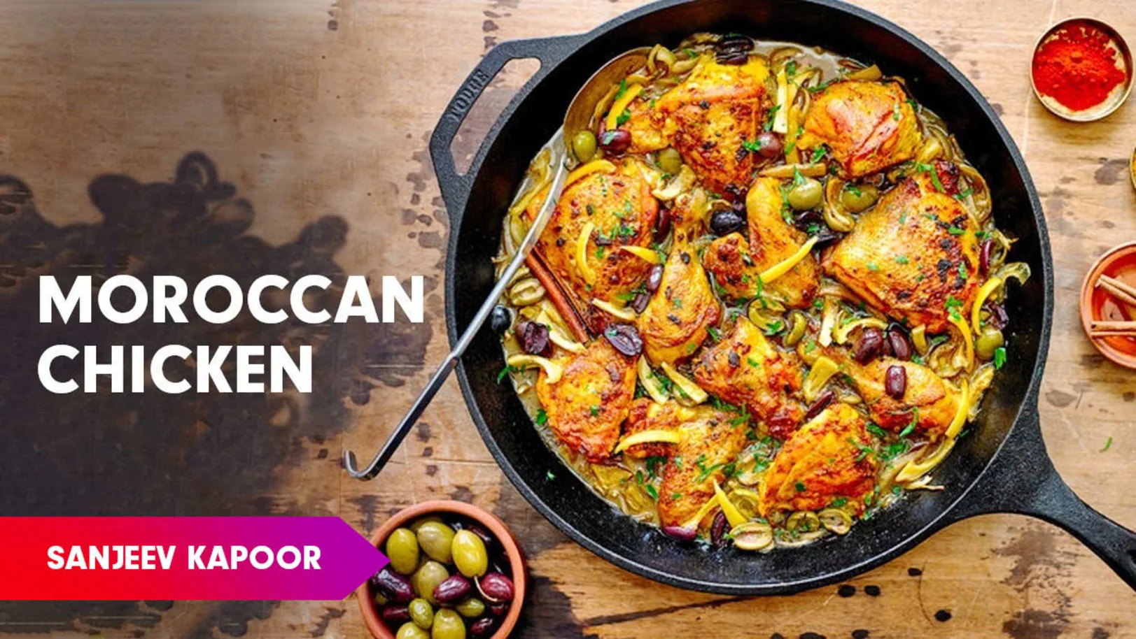 Moroccan Chicken Recipe by Sanjeev Kapoor Episode 532