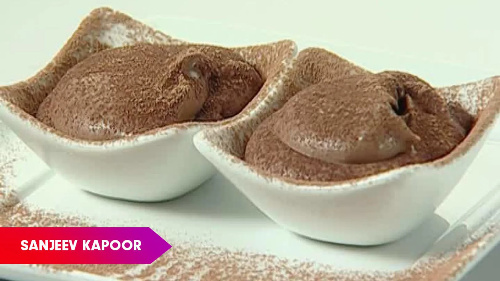 Chocolate And Beancurd Mousse by Sanjeev Kapoor - Khana Khazana Episode 539