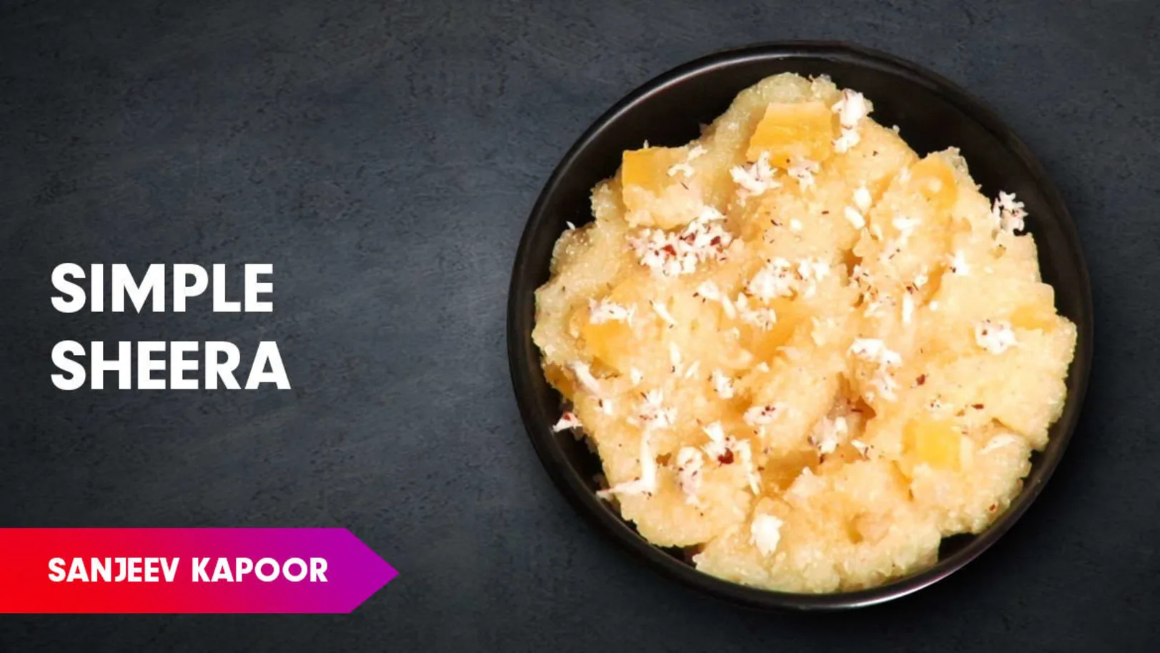Coconut Sheera by Sanjeev Kapoor - Khana Khazana Episode 555