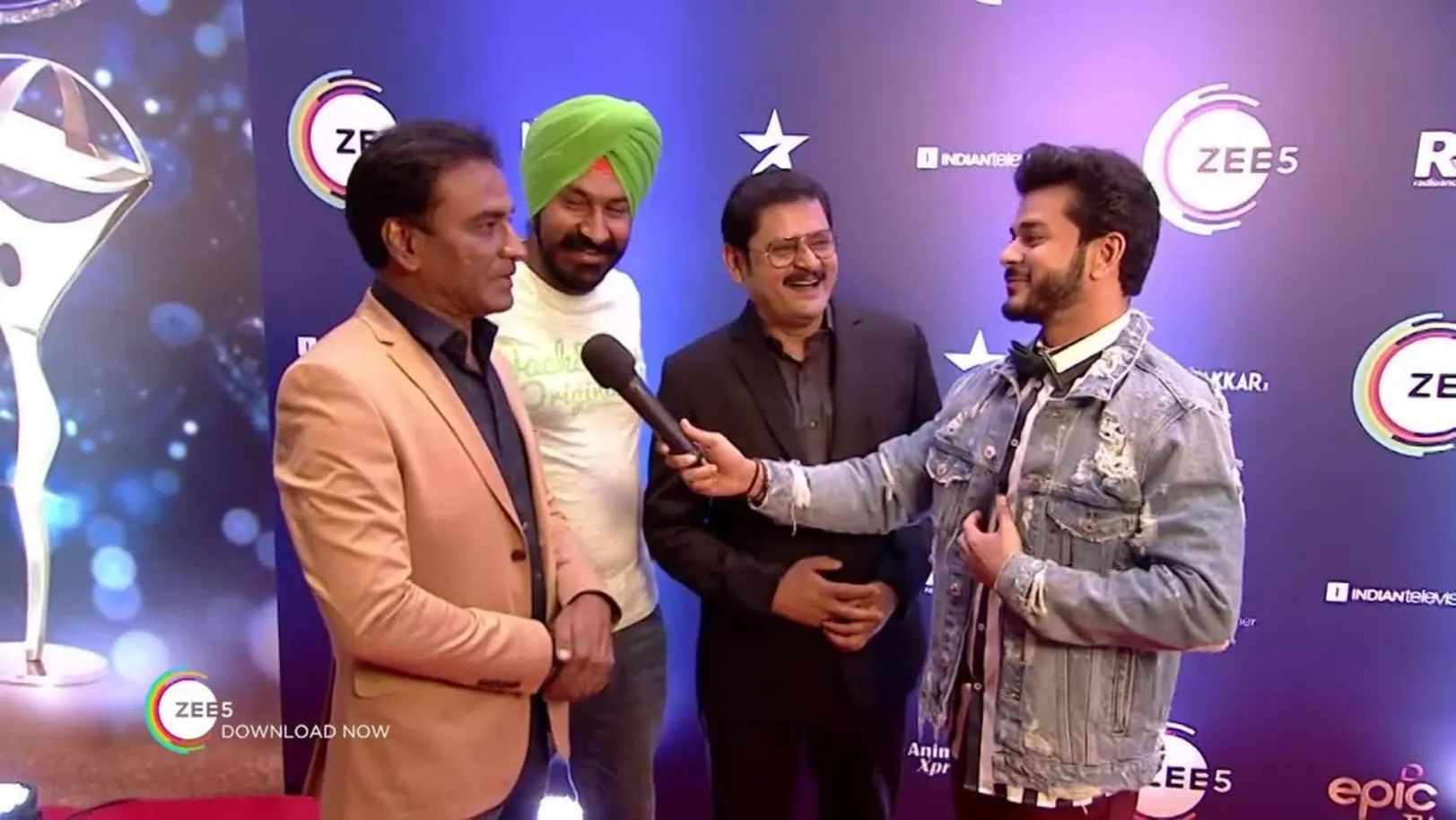 The Funny Men of Television - ZEE5 Indian Telly Awards 2019 29th March 2019 Webisode