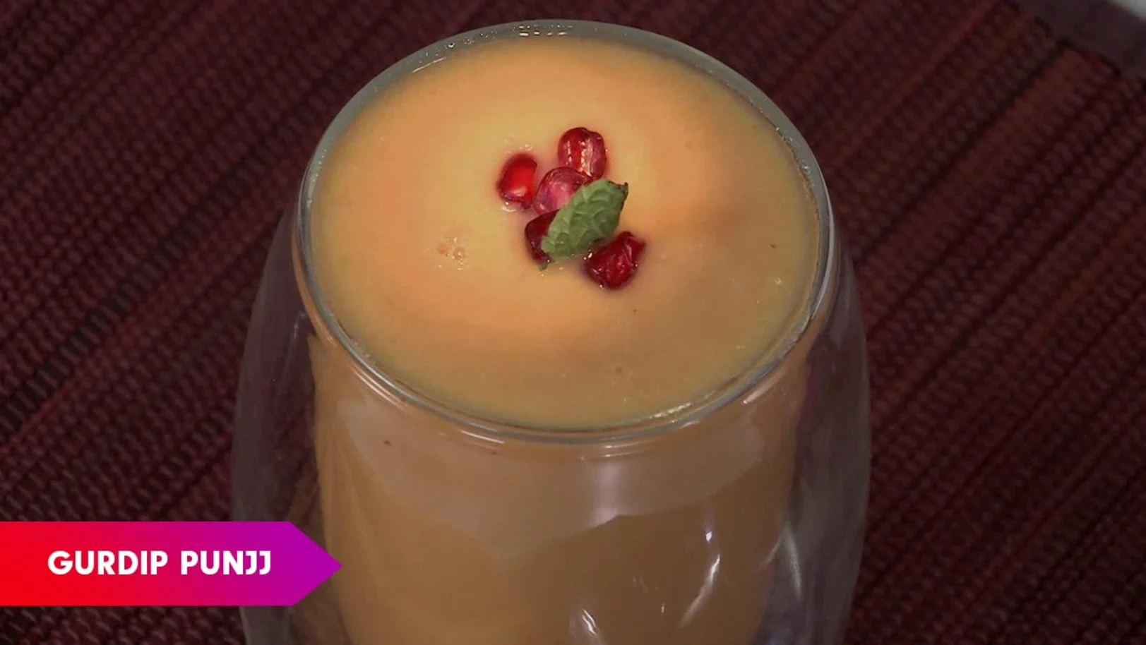 Fresh fruit smoothie by Chef Gurdip - All 'bout Cooking Episode 40