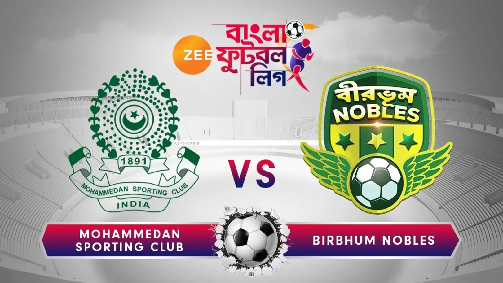 Mohammedan Sporting v/s Camelia Birbhum Nobles - June 15 - ZBFL 2019 Episode 33
