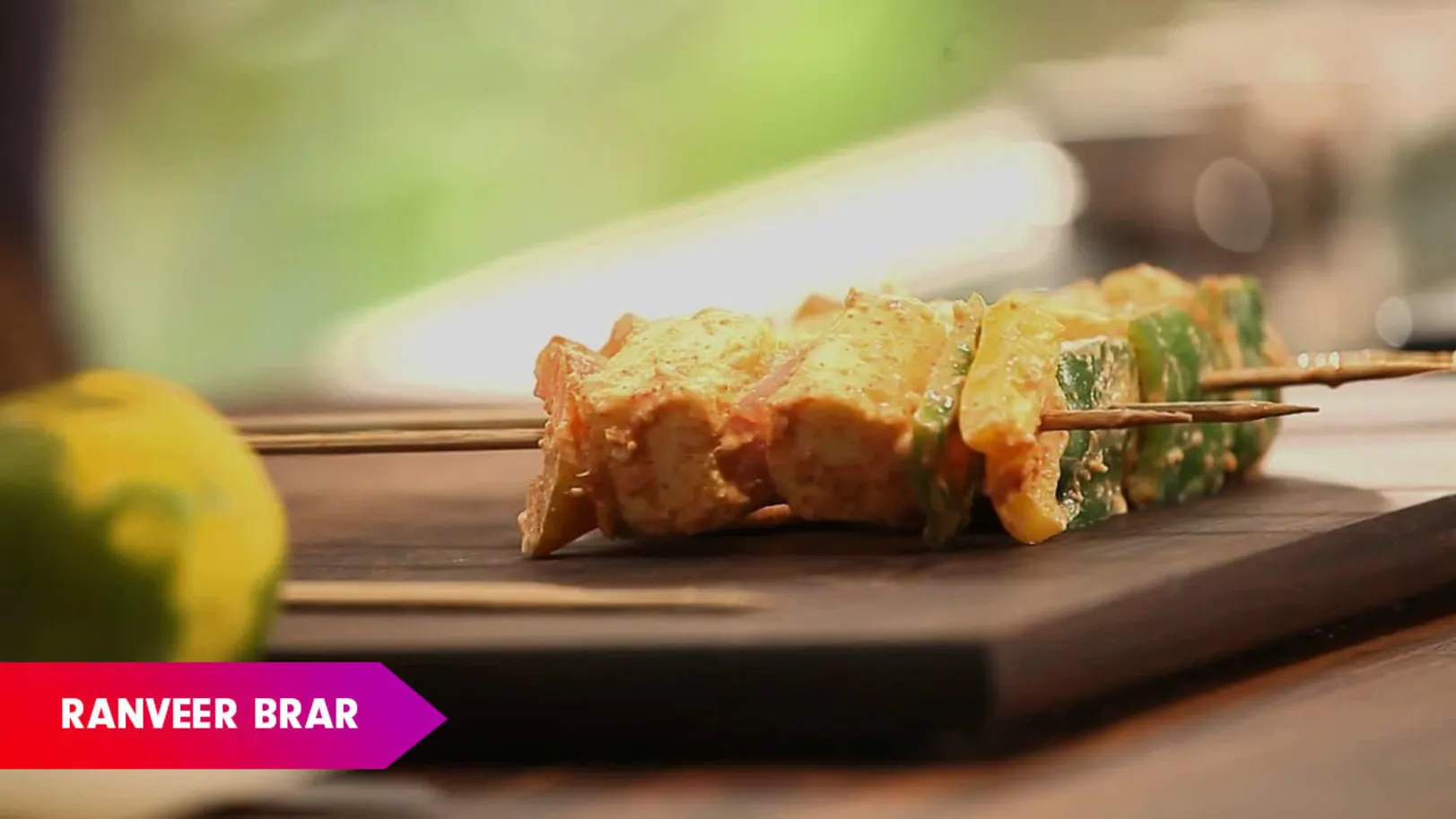 Paneer shasliks by Chef Ranveer Brar - Health Bhi Taste Bhi Episode 46