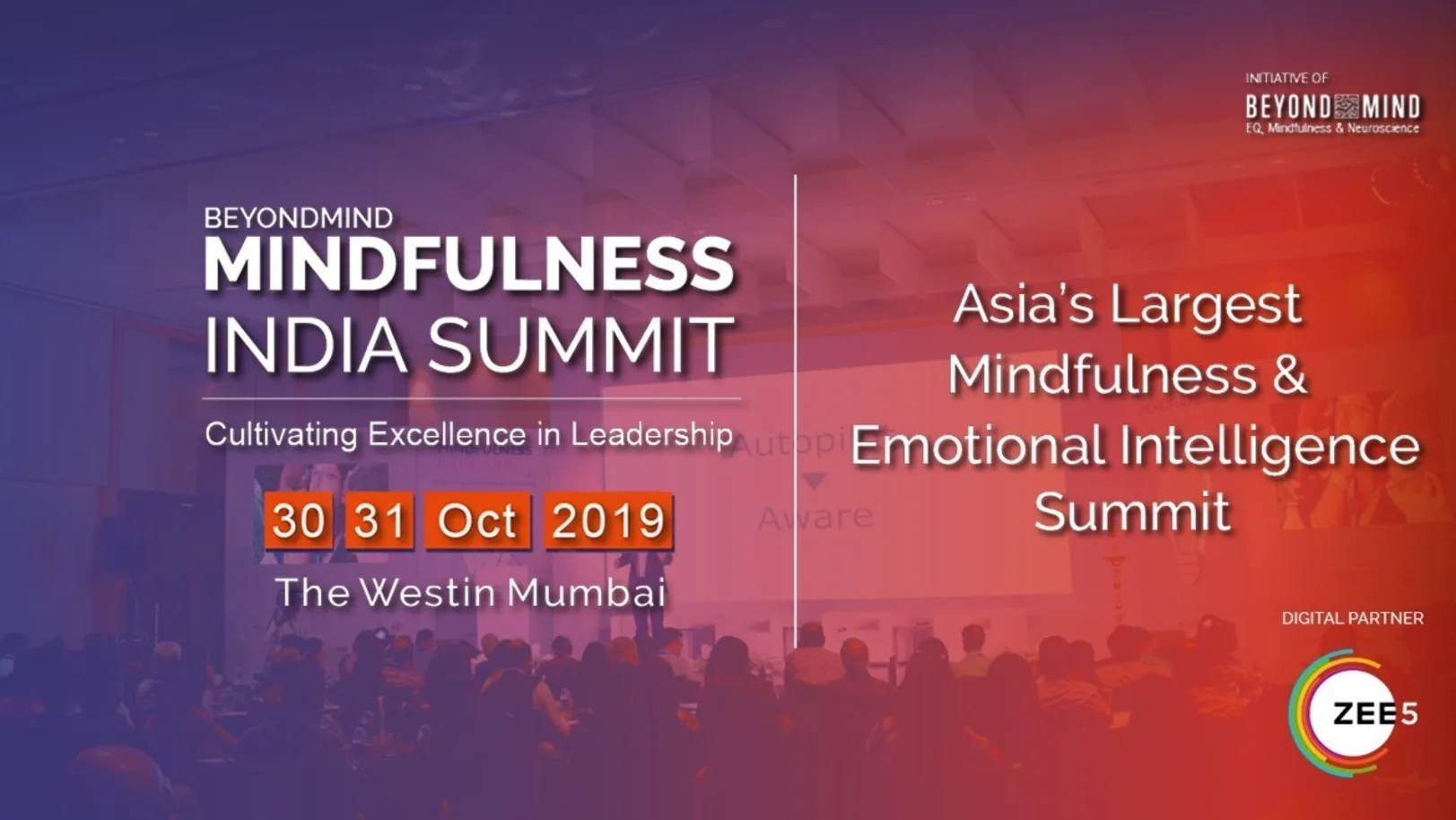 Mindfulness India Summit 2019 - Promo