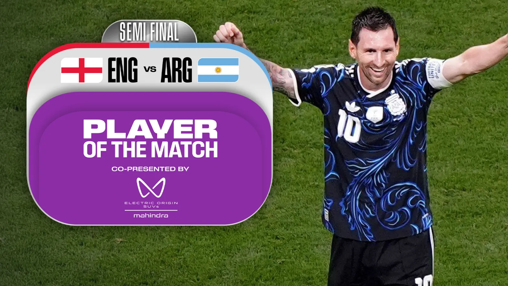 Lionel Messi | POTM | ENG Vs ARG 