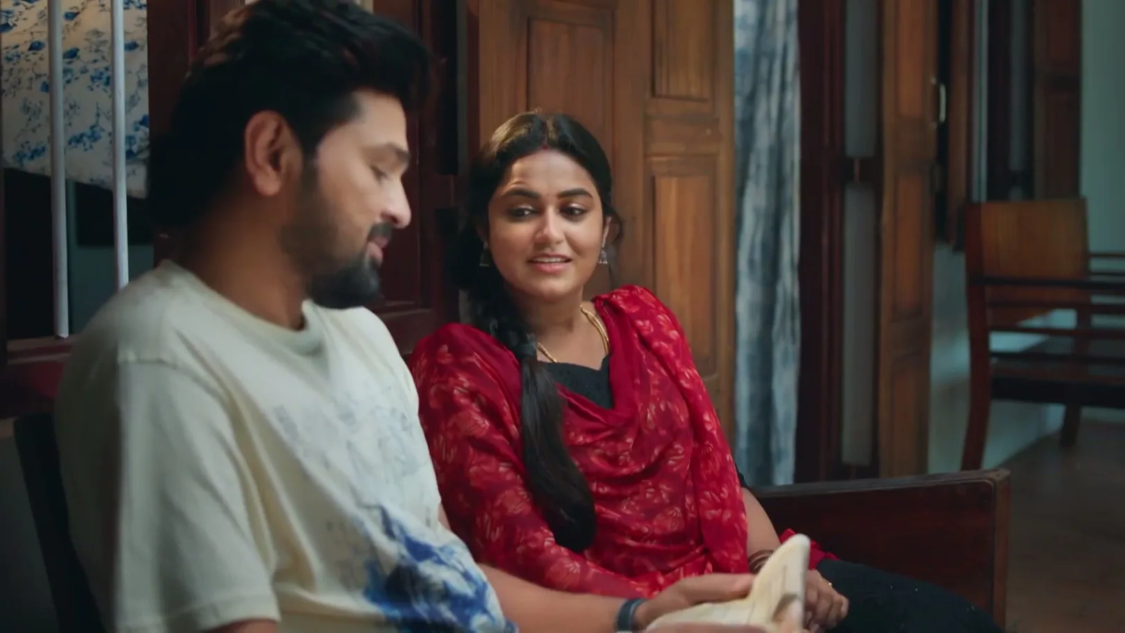 Varun and Radhika Spend Quality Time - Snehapoorvam Shyama Varun and Radhika Spend Quality Time - Snehapoorvam Shyama