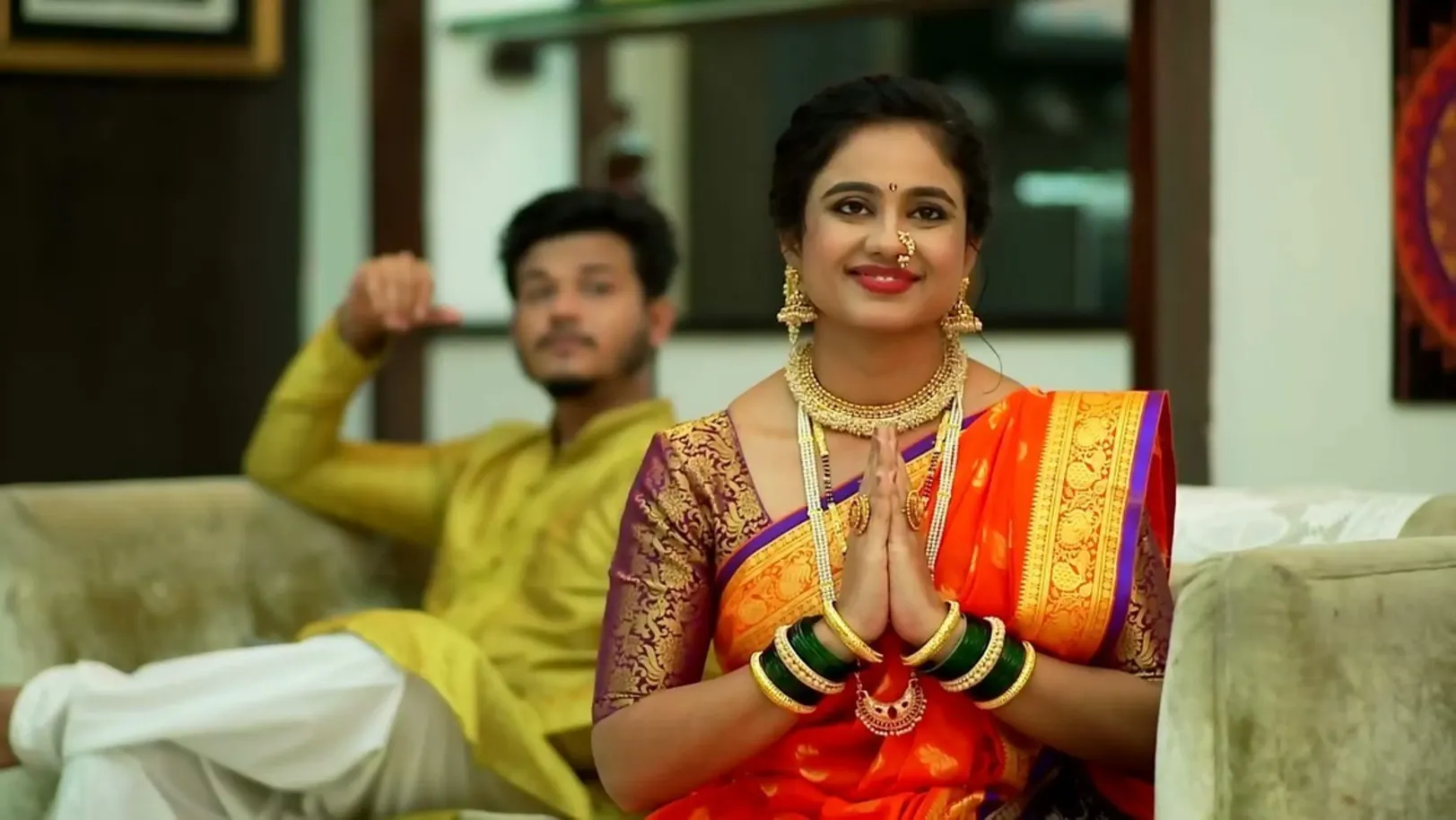 Rupali and Advait Perform the Puja 22nd September 2022 Webisode