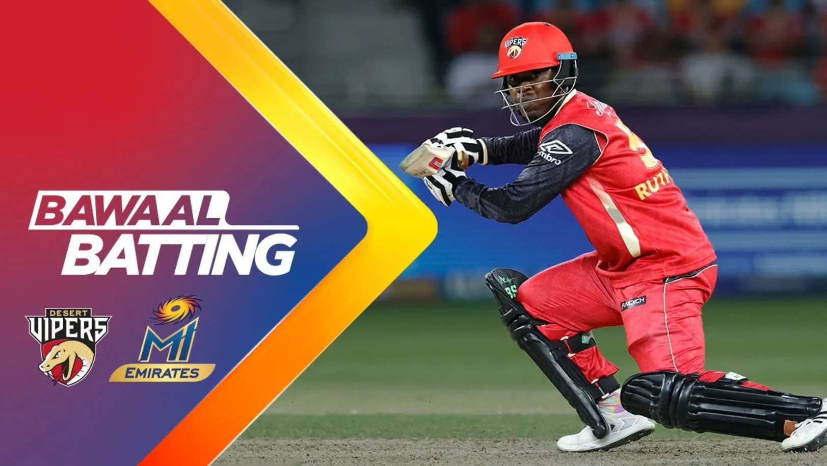 Desert Vipers vs MI Emirates | Full Match | Bawaal Batting 