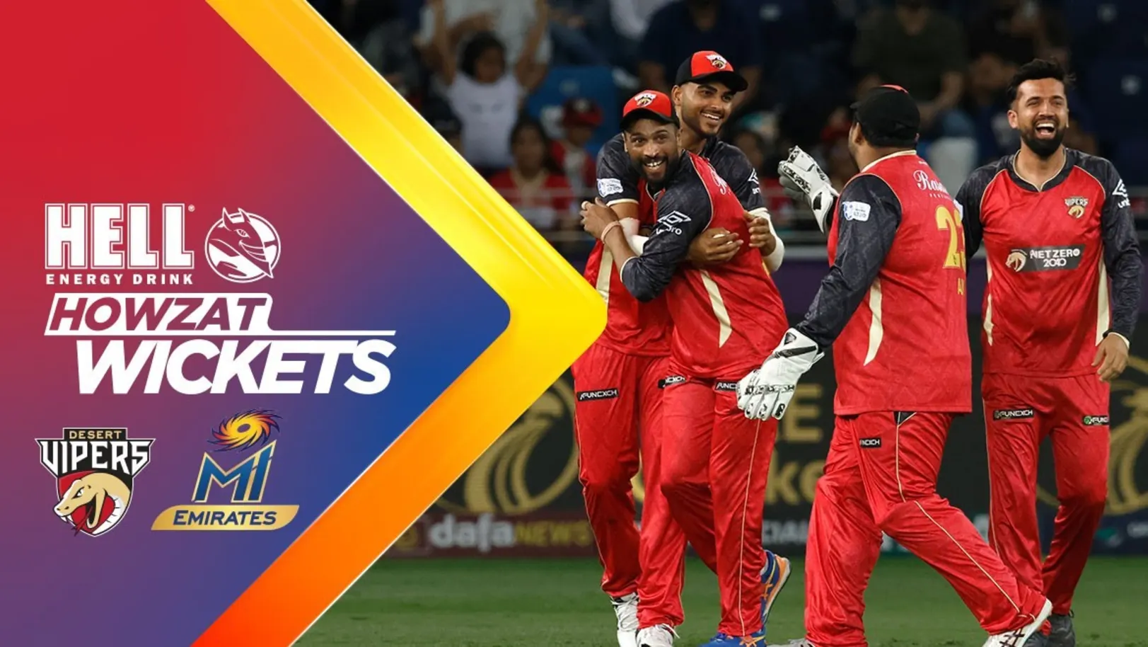 Desert Vipers vs MI Emirates | Full Match | Howzatt Wickets 