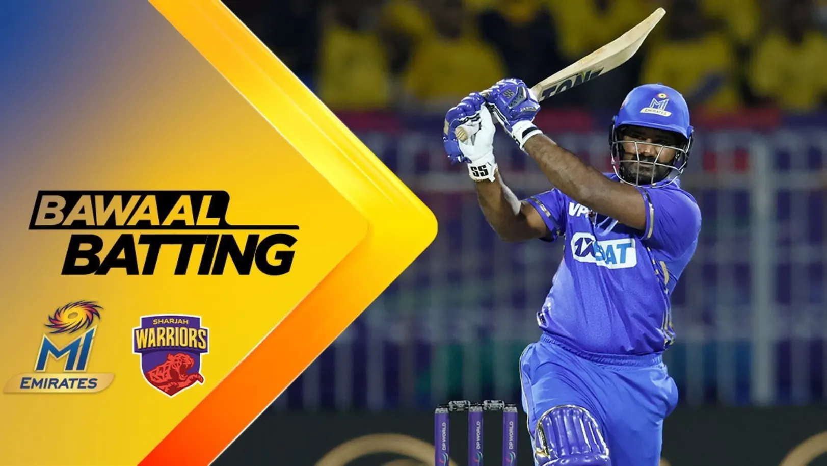 MI Emirates vs Sharjah Warriors | Full Match | Bawaal Batting 