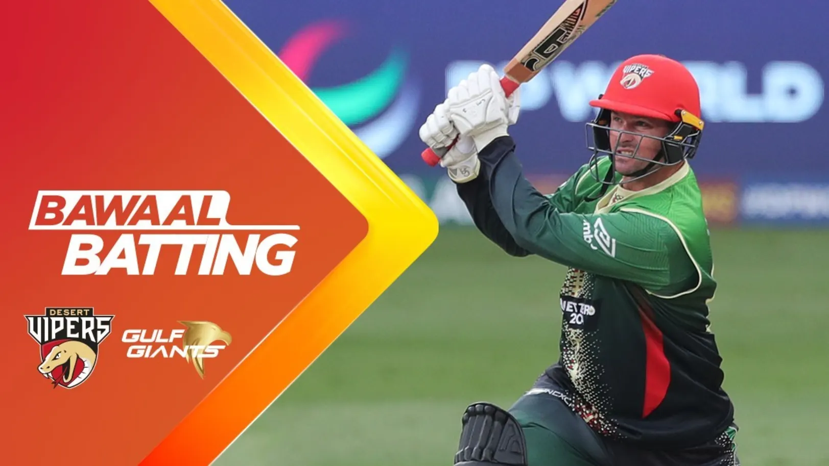 Desert Vipers vs Gulf Giants | Full Match | Bawaal Batting 
