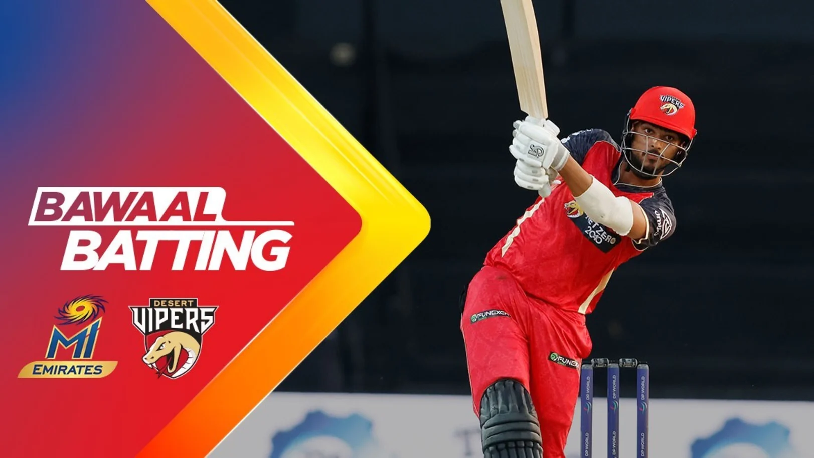 MI Emirates vs Desert Vipers | Full Match | Bawaal Batting 