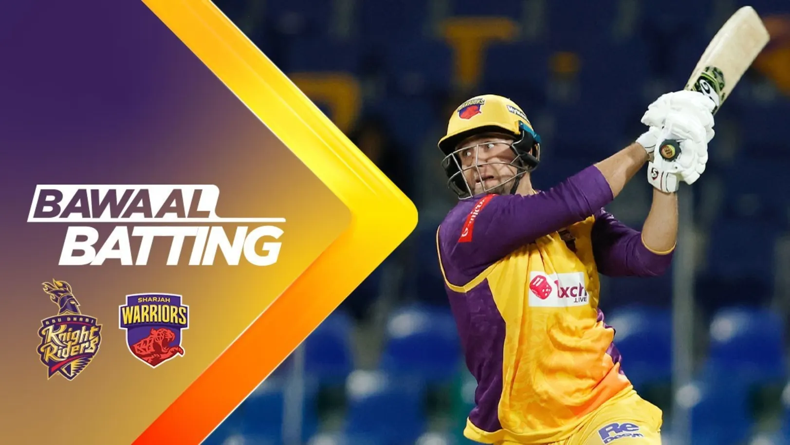 Abu Dhabi Knight Riders vs Sharjah Warriors | Full Match | Bawaal Batting 