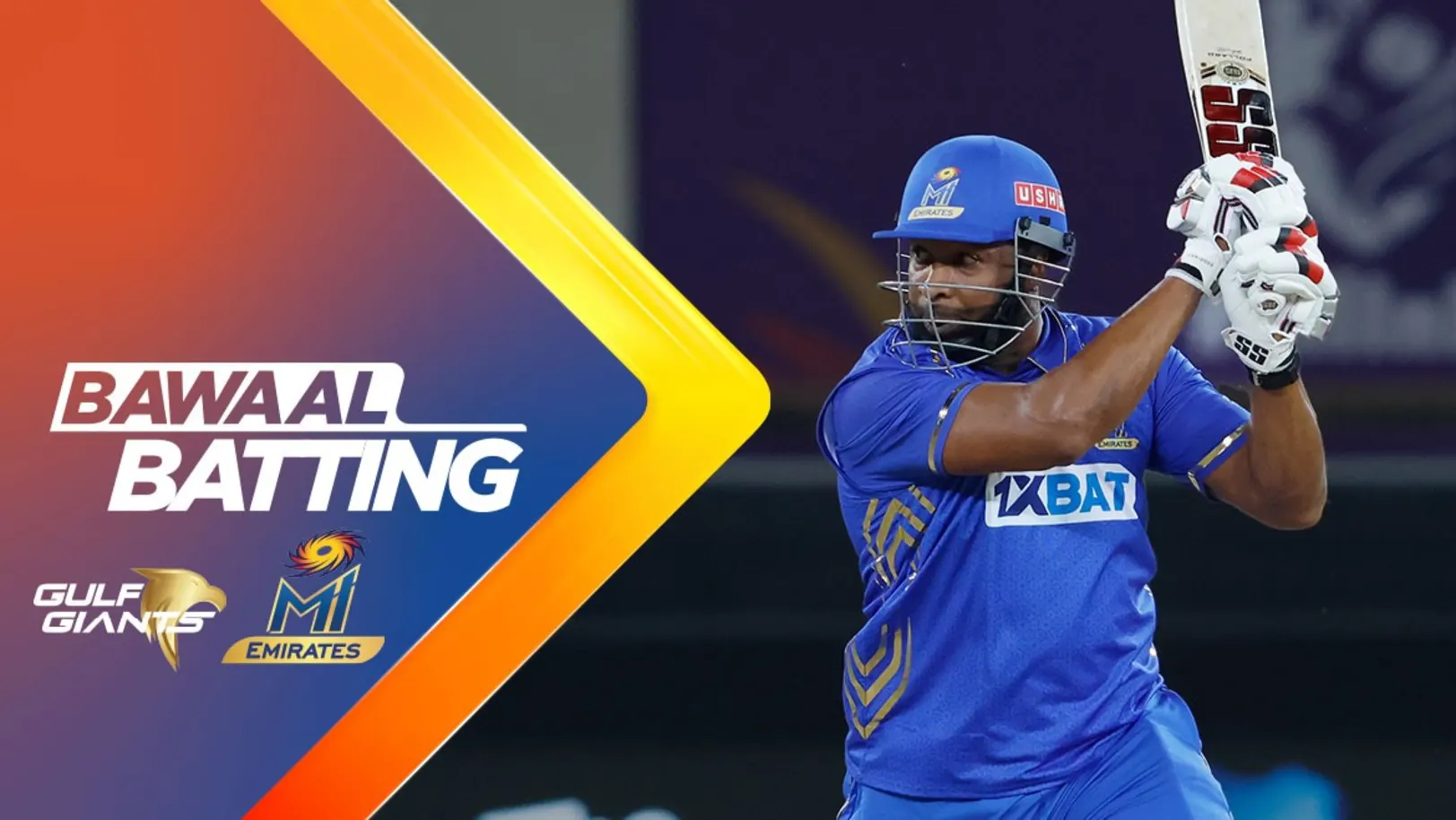 Gulf Giants vs MI Emirates | Full Match | Bawaal Batting 