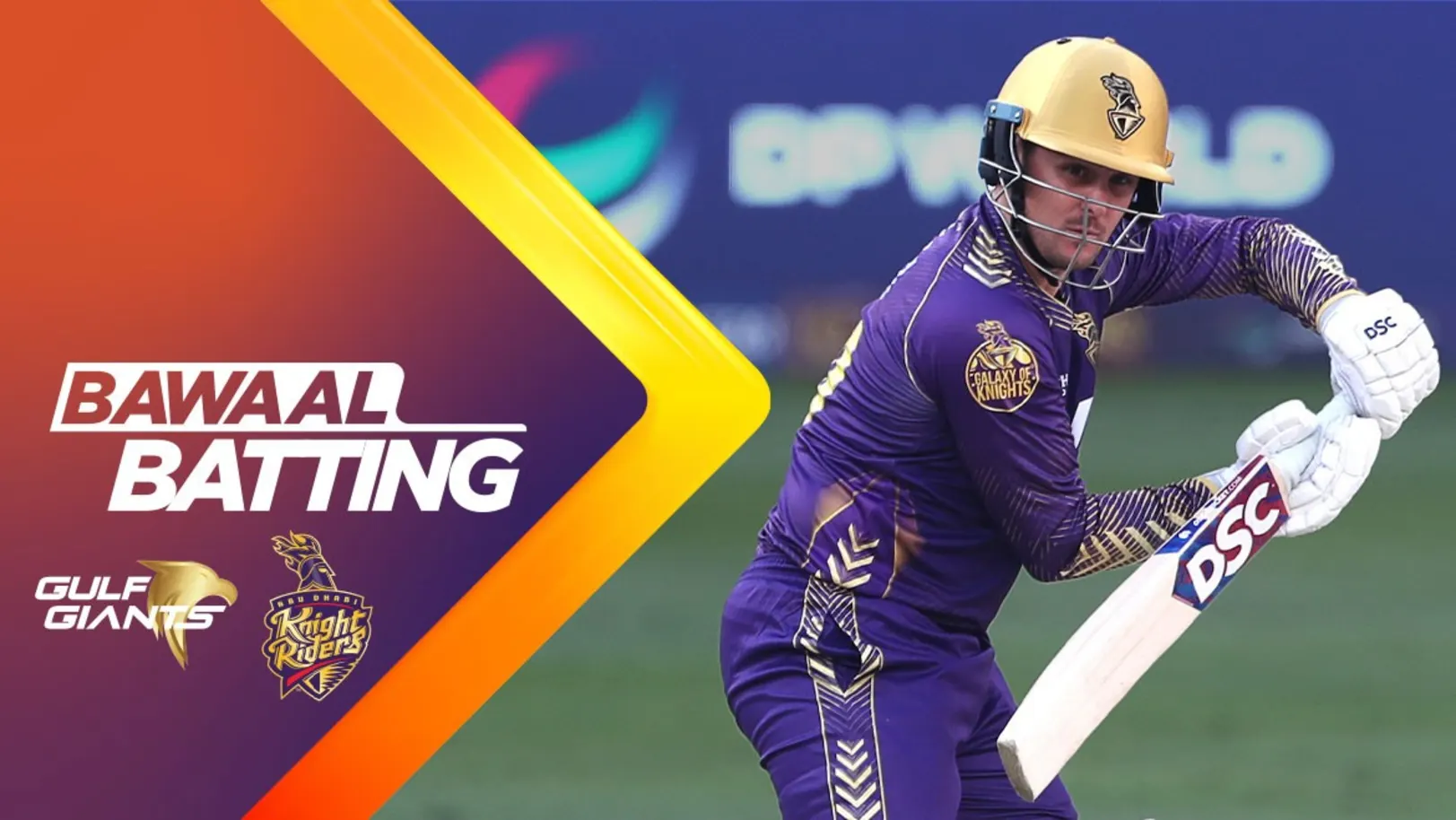 Gulf Giants vs Abu Dhabi Knight Riders | Full Match | Bawaal Batting 