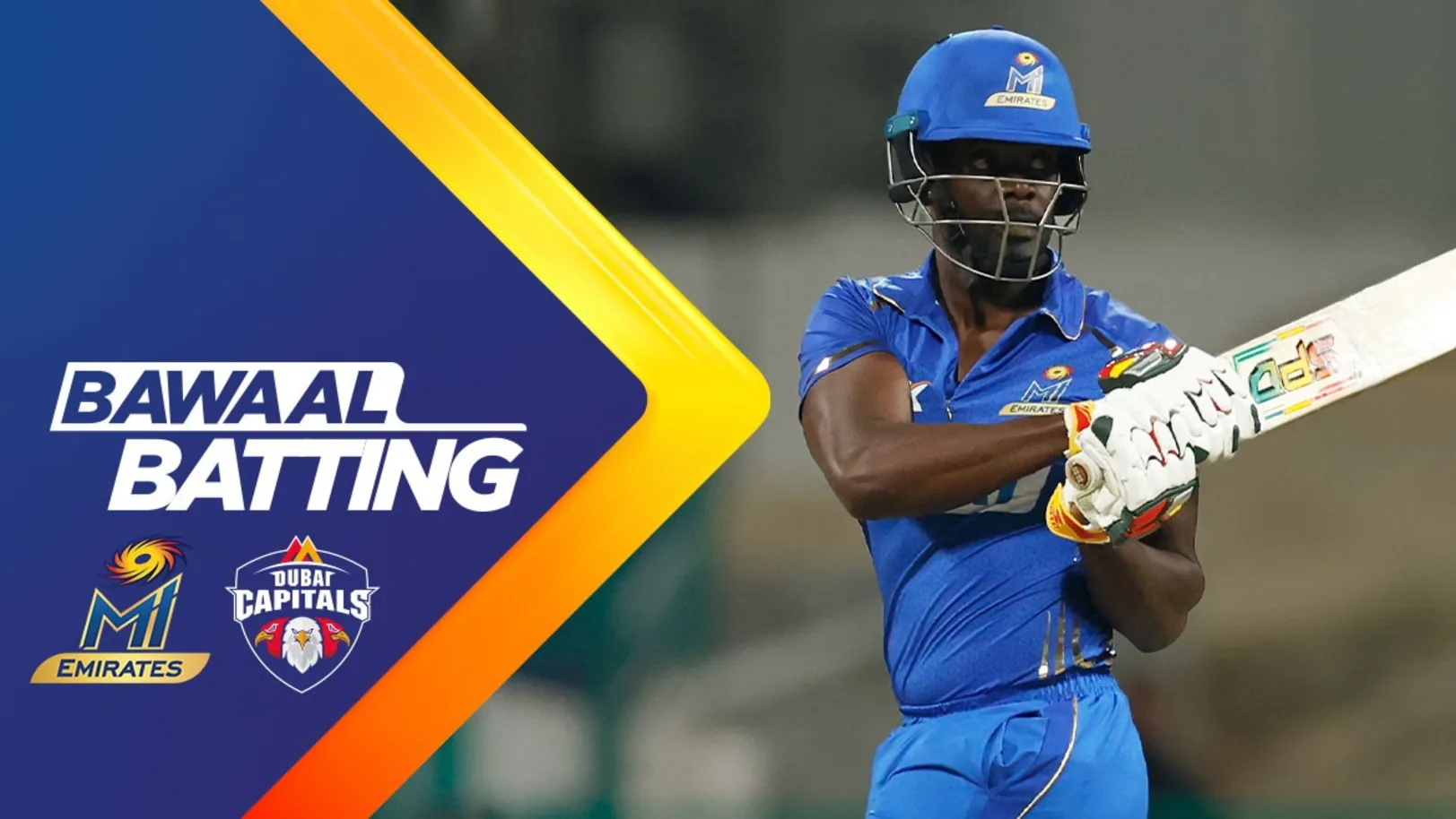 MI Emirates vs Dubai Capitals | Full Match | Bawaal Batting 