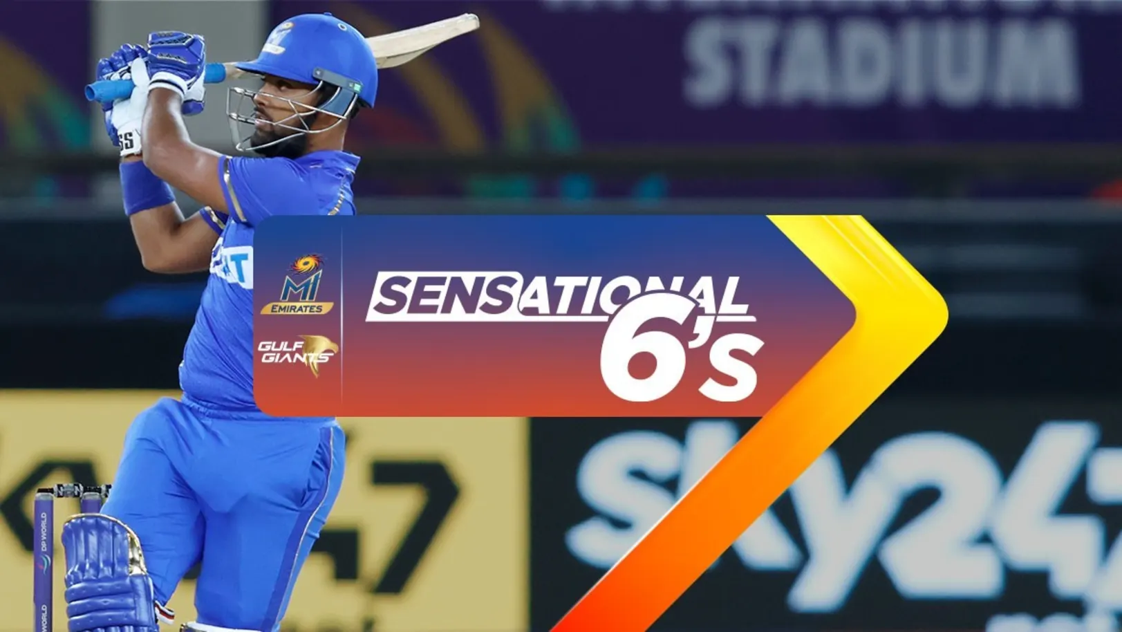 MI Emirates vs Gulf Giants | Full Match | Sensational 6s 