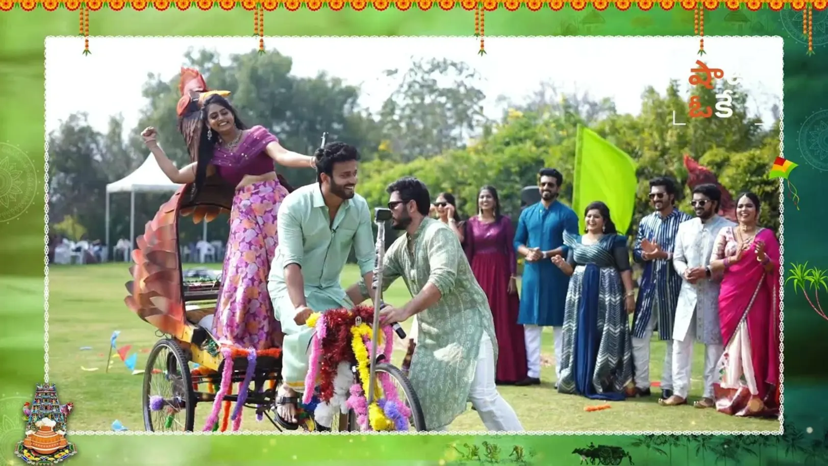 Zee Telugu Stars Celebrate Sankranthi | Behind the Scenes | Bava Maradalla Sarada Sankranthi 