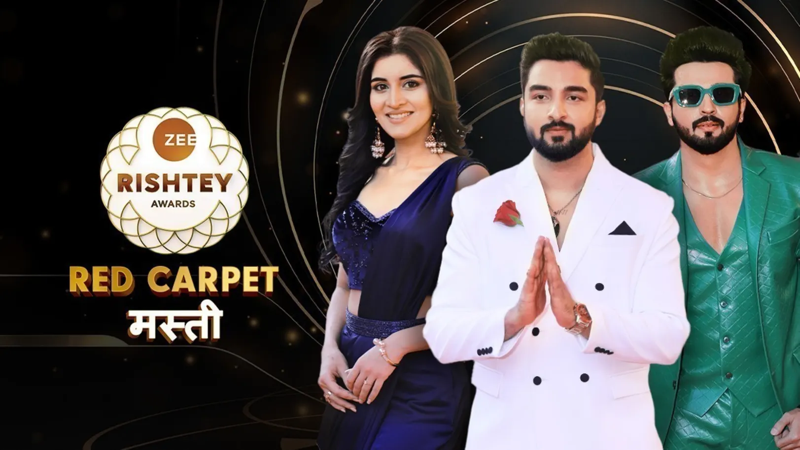 Simran Kaur Welcomes the Actors on the Red Carpet | Zee Rishtey Awards 2024 - Red Carpet Masti 10th March 2024 Webisode