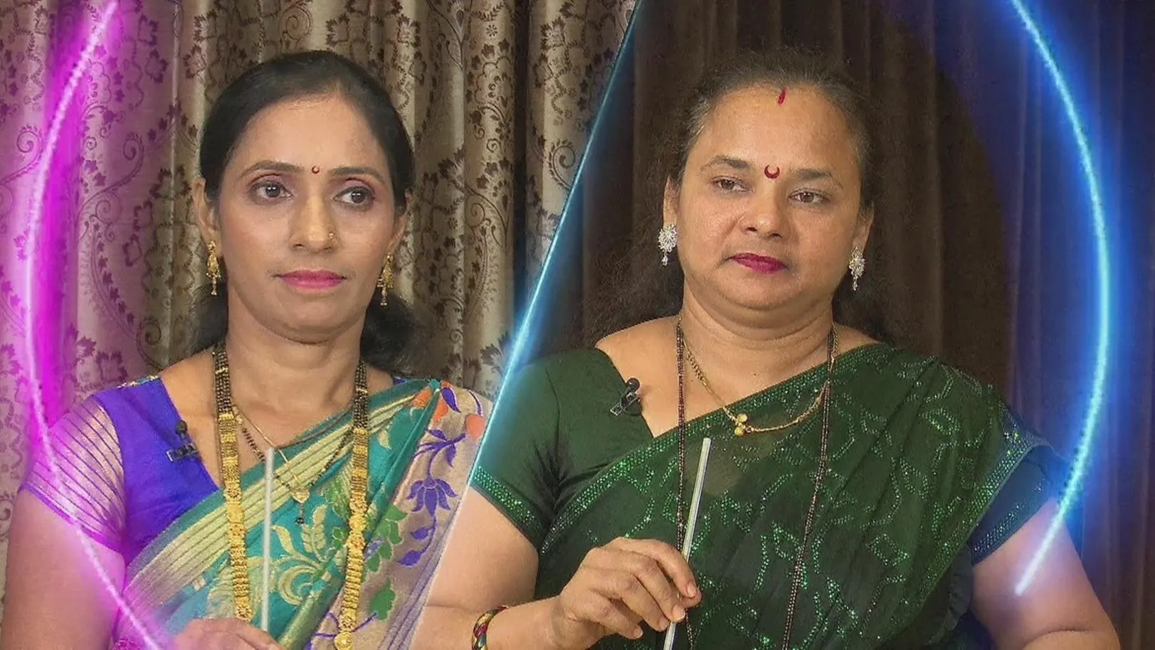 Namrata and Sampada Compete for a Paithani 