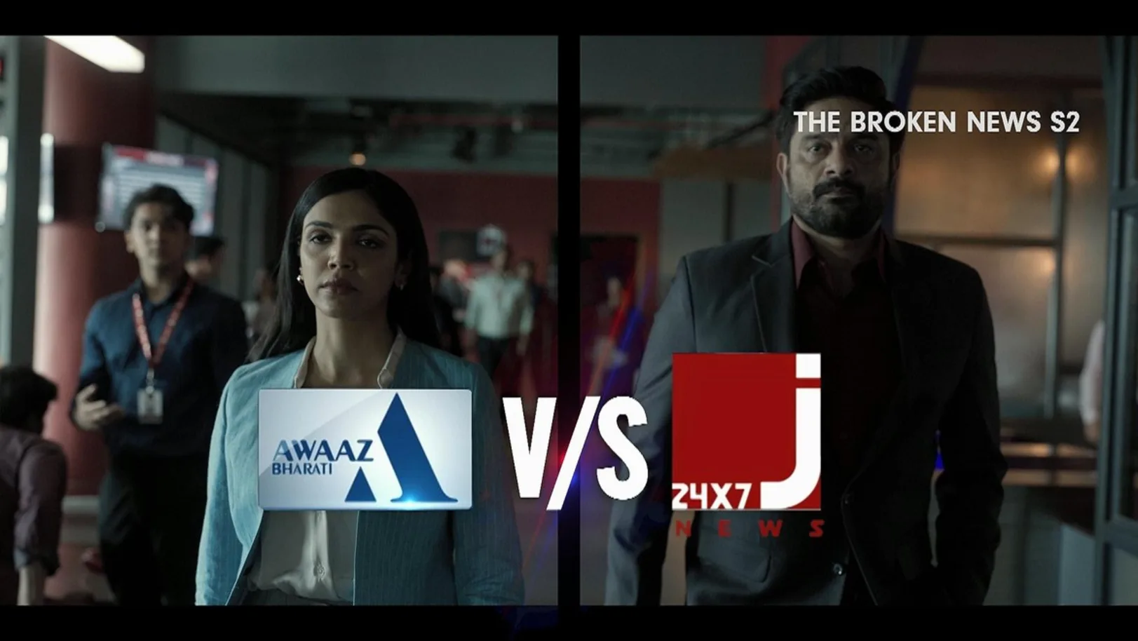 The Broken News S2 | Awaaz Bharti Vs Josh 24x7| Promo