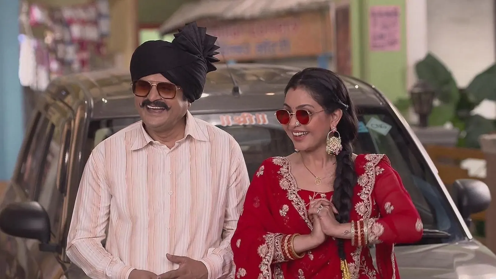 Tiwari and Angoori Pose as a Couple from Haryana 18th July 2024 Webisode