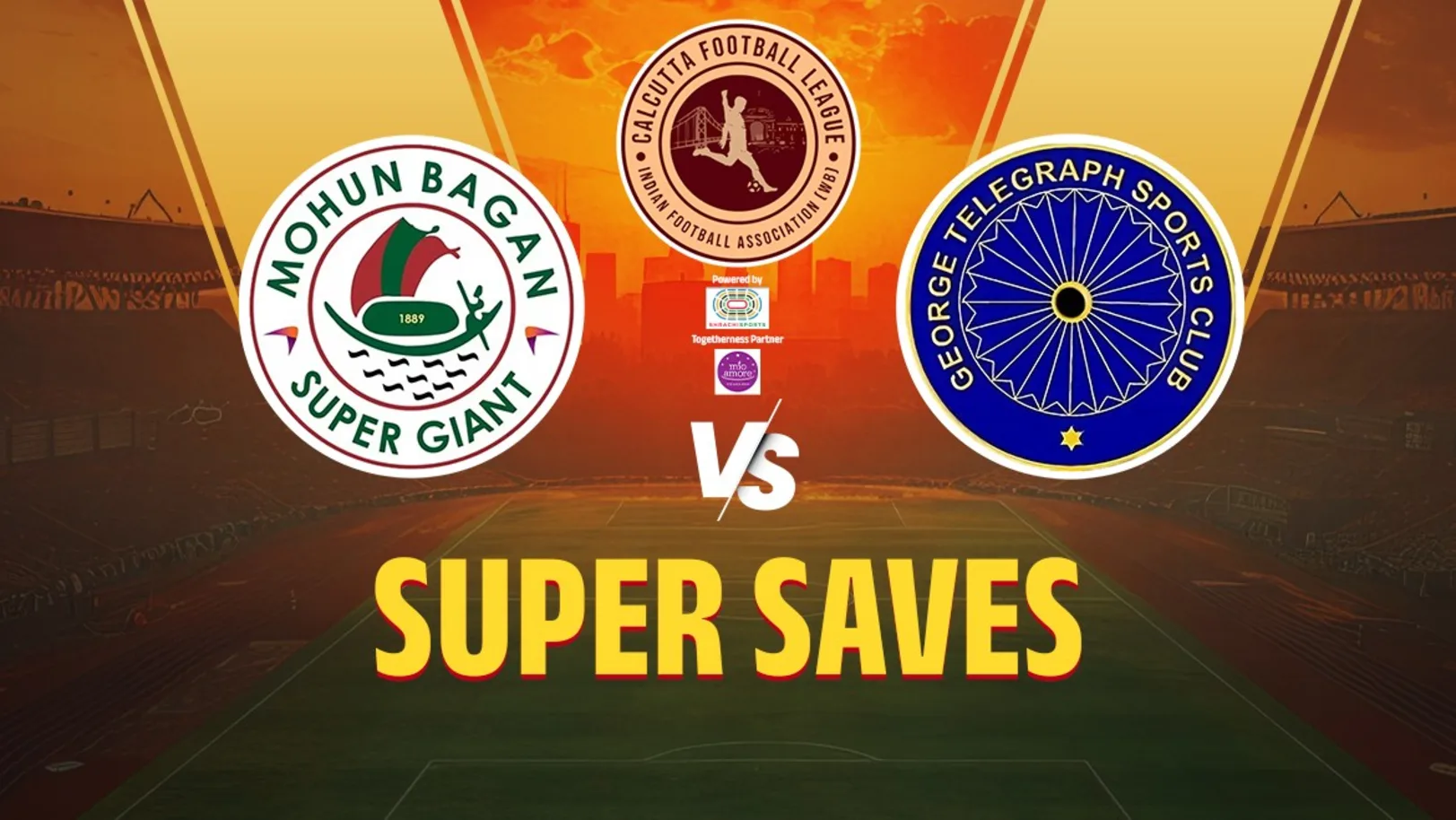 Mohun Bagan Supergiants VS George Telegraph | Super Saves 