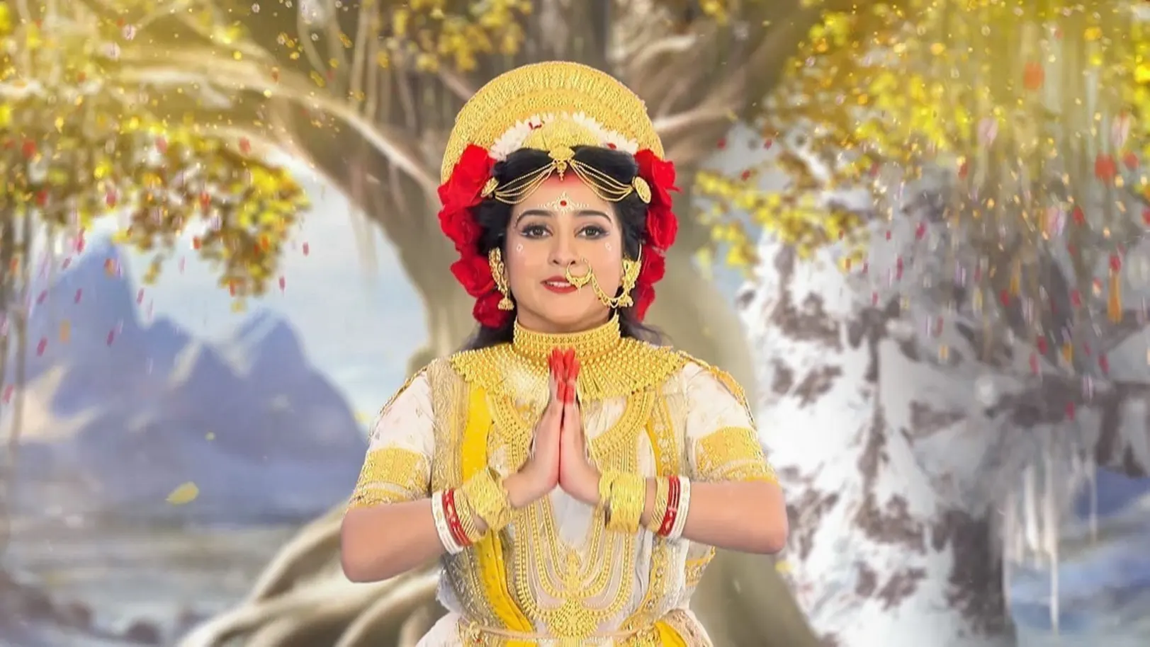 Siddhidatri's Melody Portrays Shiva's Grandeur | Noborupe Debi Durga 
