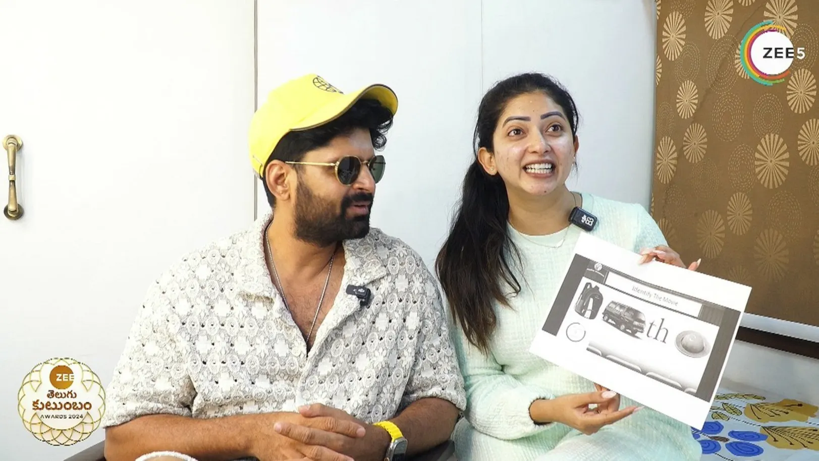 Amarendra and Arundhati Guess Movie Names | Zee Telugu Kutumbam Awards 2024 