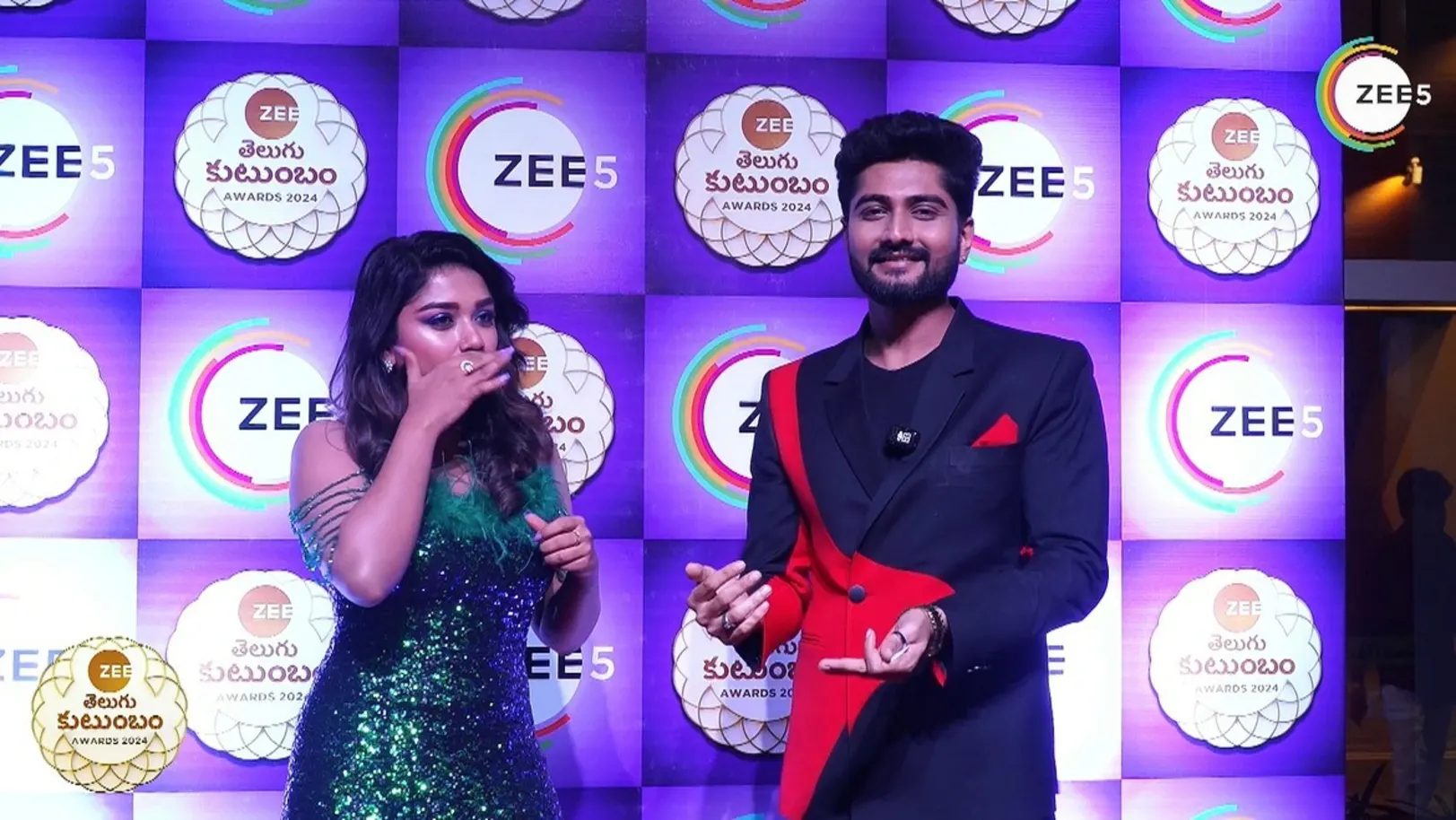 Zee Telugu Artists Play Fun Games | Zee Telugu Kutumbam Awards 2024 