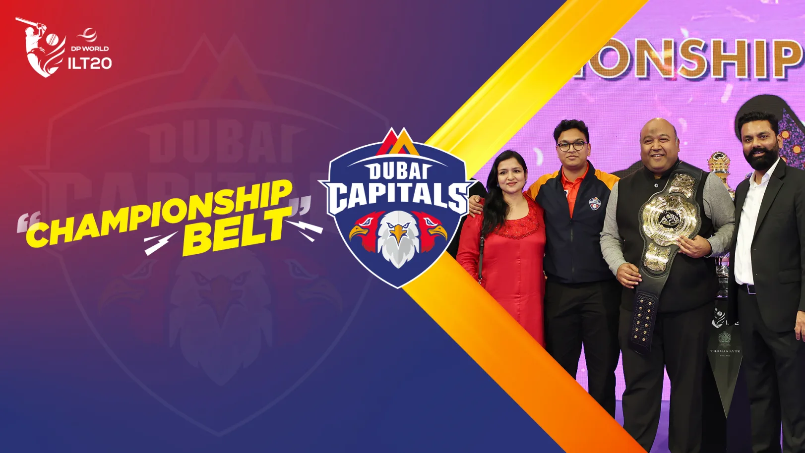 Championship Belt | Dubai Capitals 