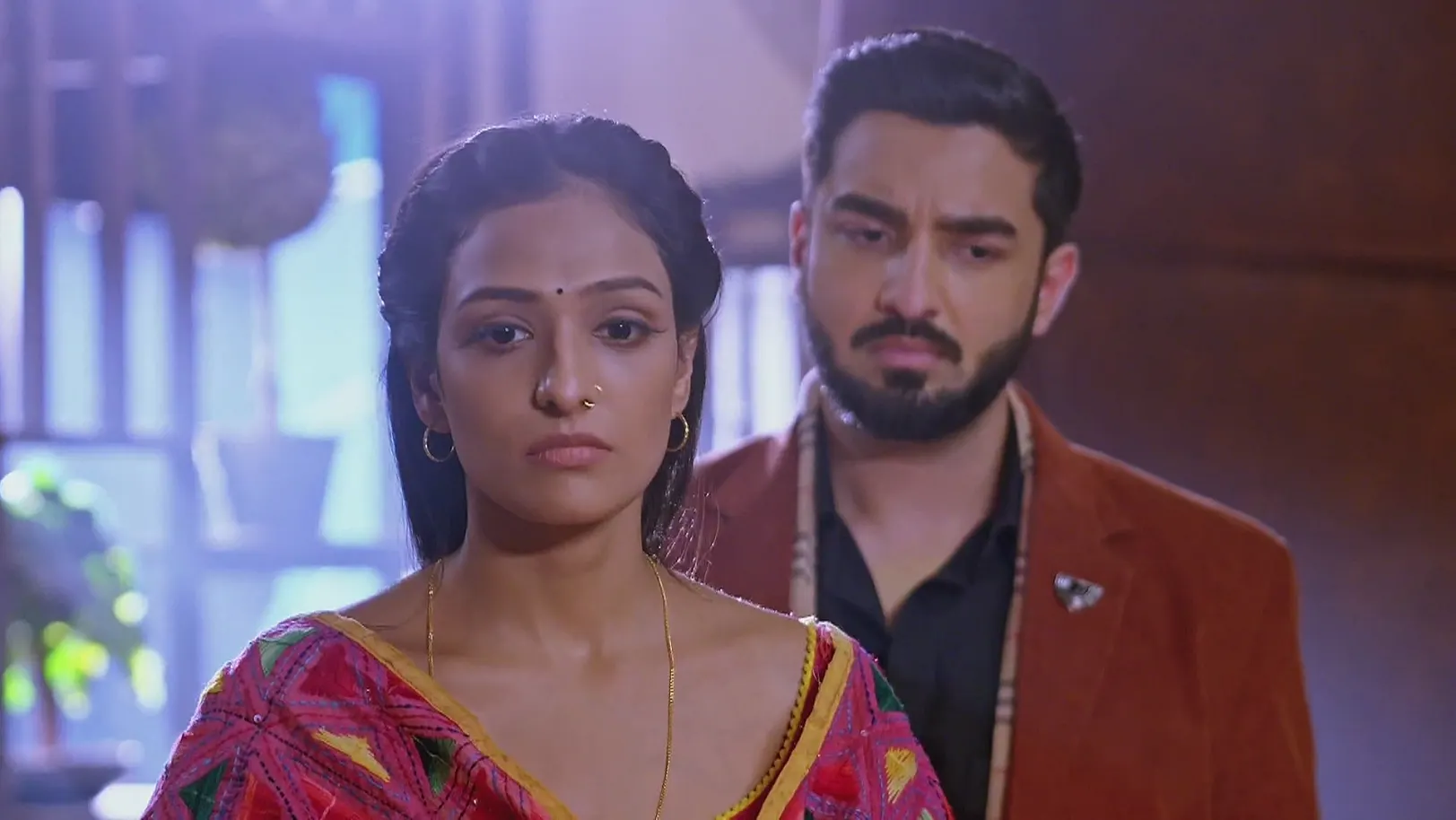 Lakshmi Asks Rishi to Stay Away - Bhagya Lakshmi 