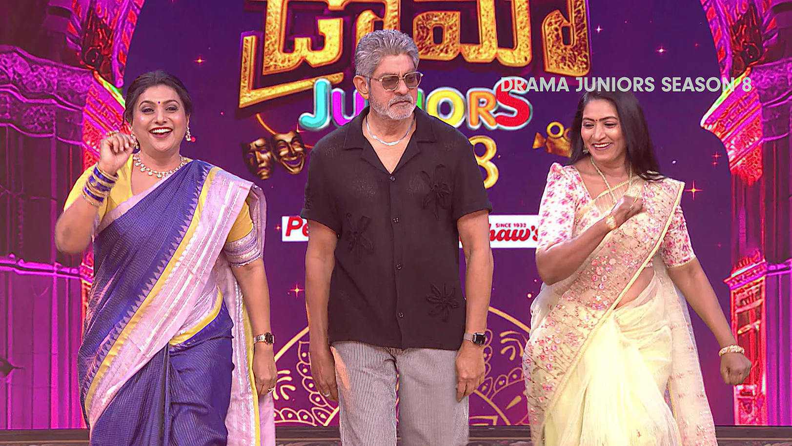 Jagapathi Babu and Aamani grace the Mega Launch - Drama Juniors Season 8 - Promo