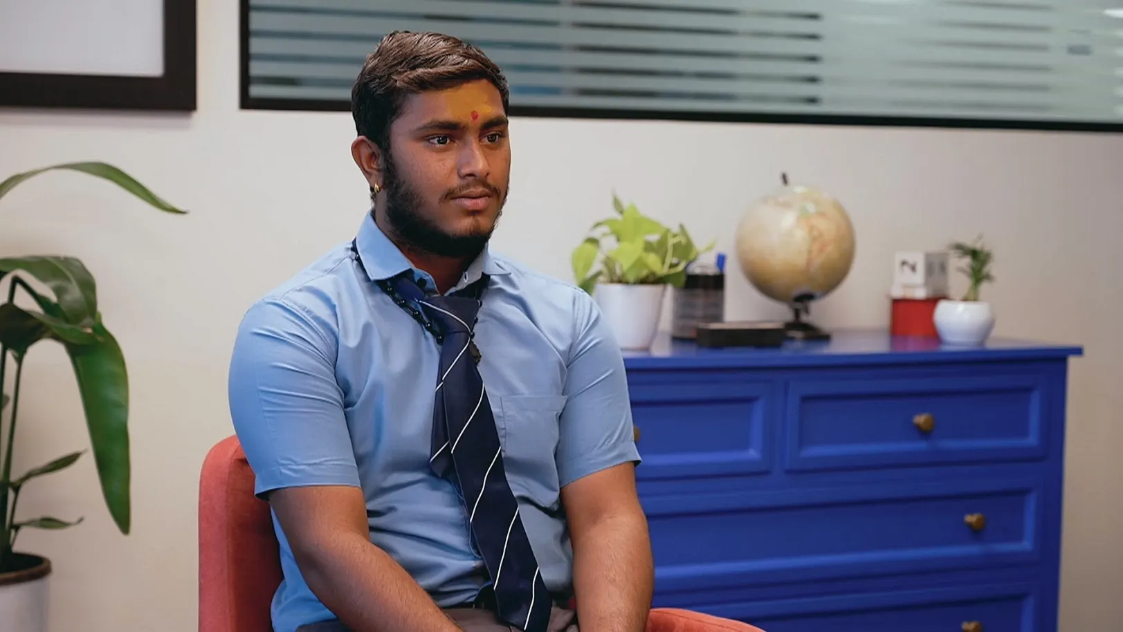 Nickson Gets Emotional during His Interview 