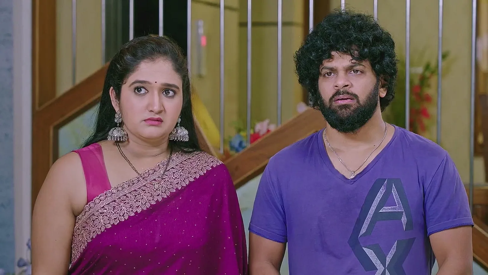 Srinivas Scolds Sinchana - Lakshmi Nivasa 
