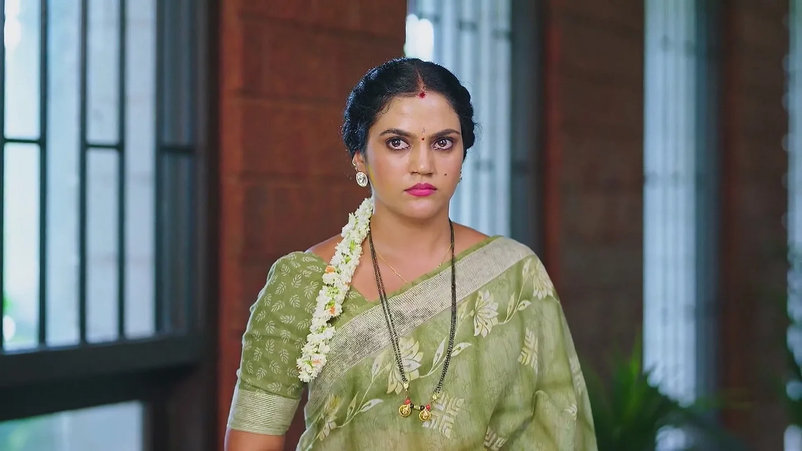 Goutham and Bhoomika Reason with Malli - Amruthadhaare 