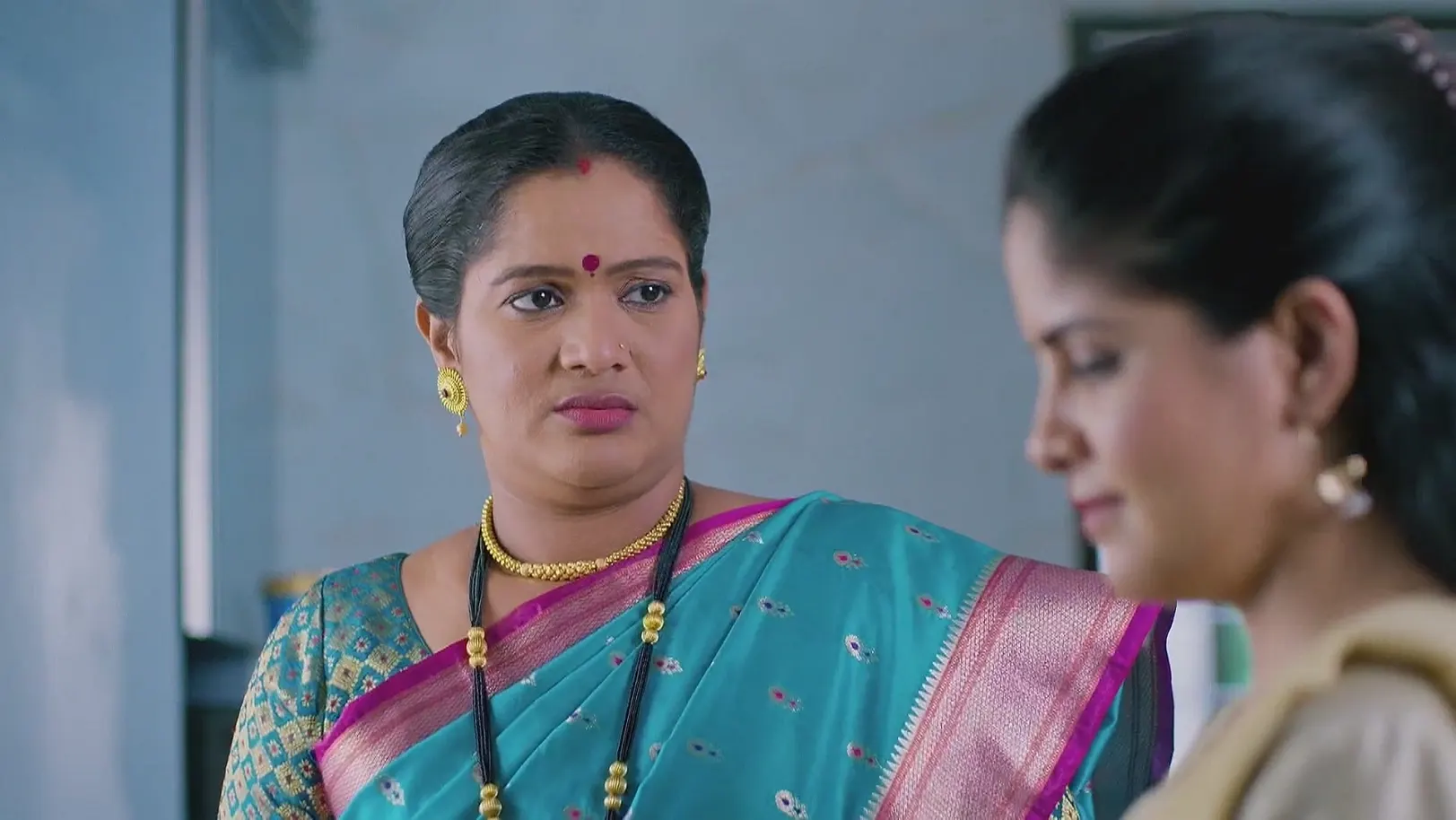 Lalita Asks Sai about Janhavi - Lakshmi Niwas 
