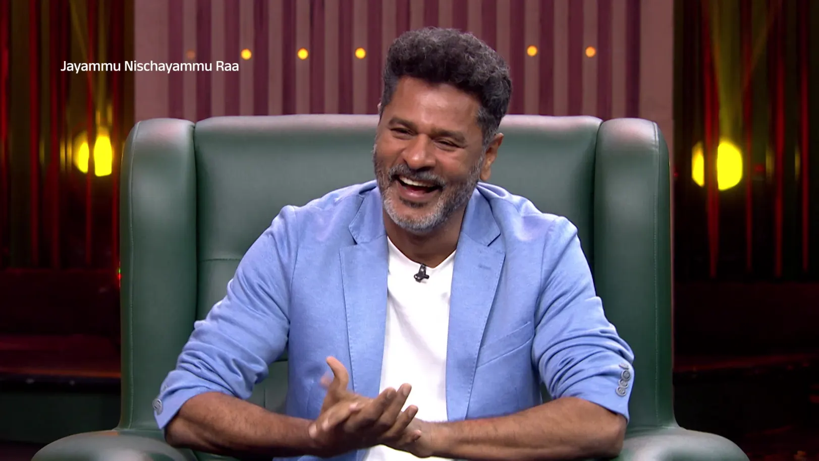 Jagapathi Babu Welcomes Prabhu Deva - Jayammu Nischayammu Raa - Promo