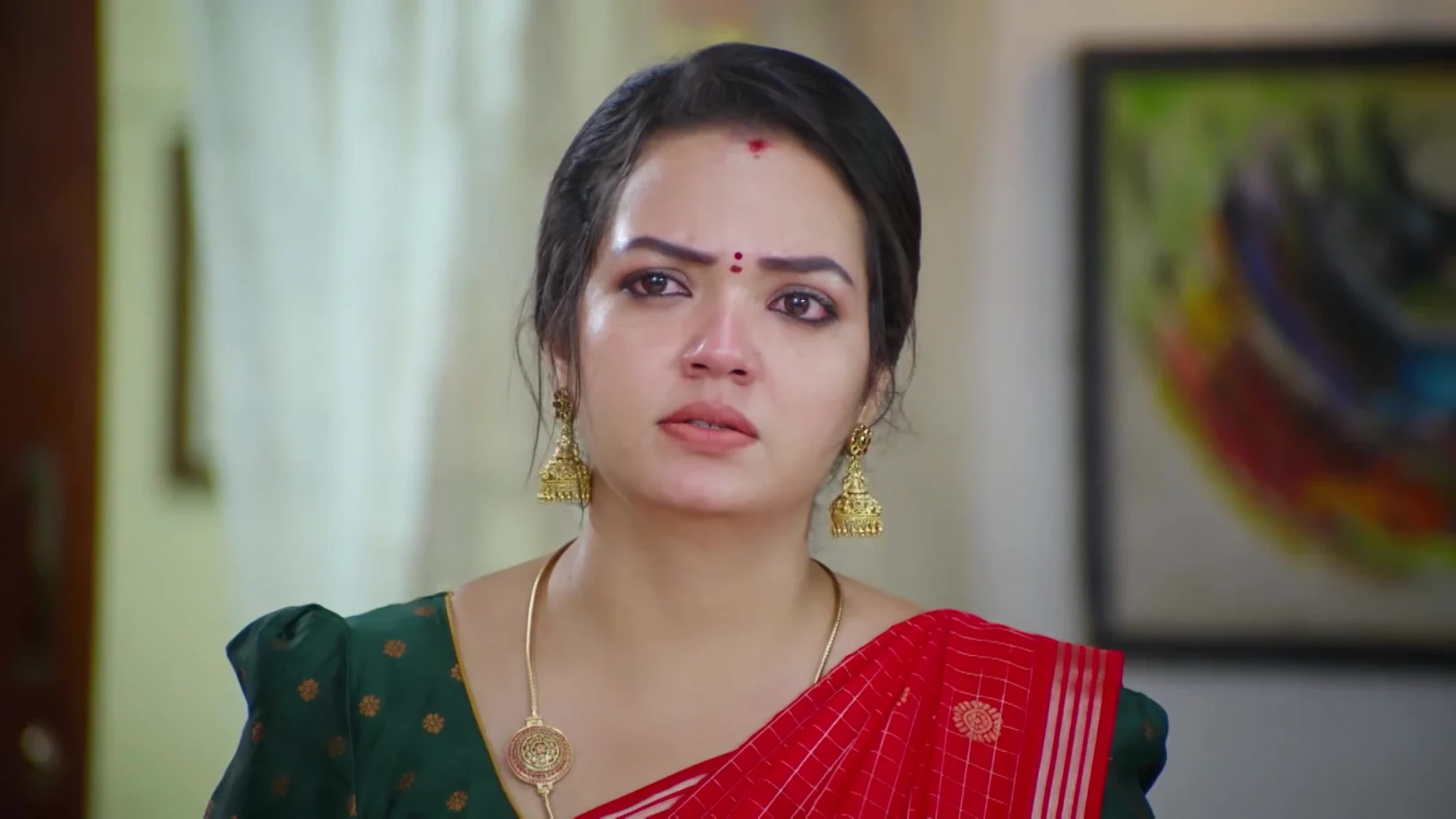 Dhanlakshmi Confronts Parvathy - Sandhya Raagam 