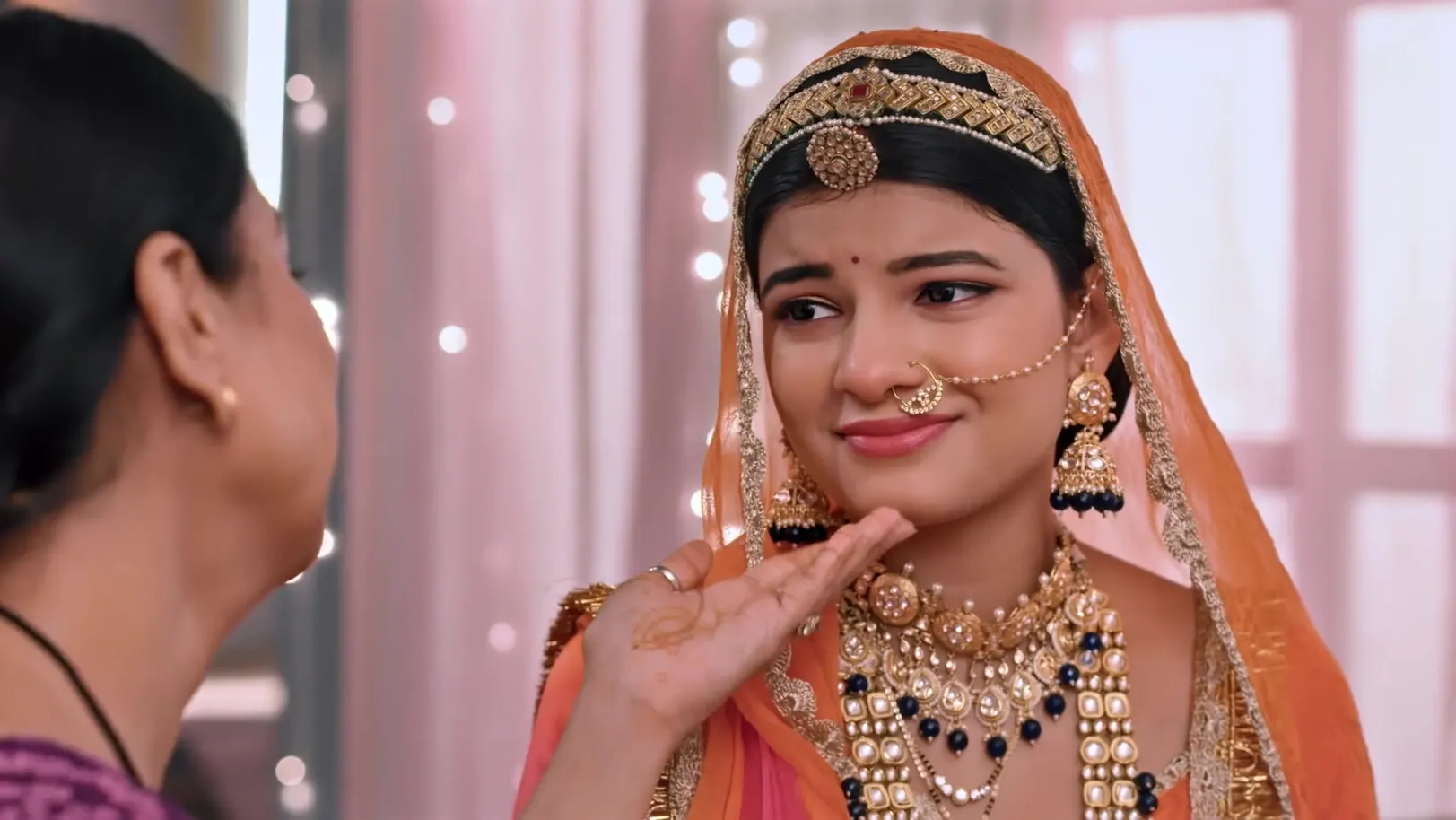 Saroja Teaches Saru a Lesson before Bidding Her Adieu - Saru 