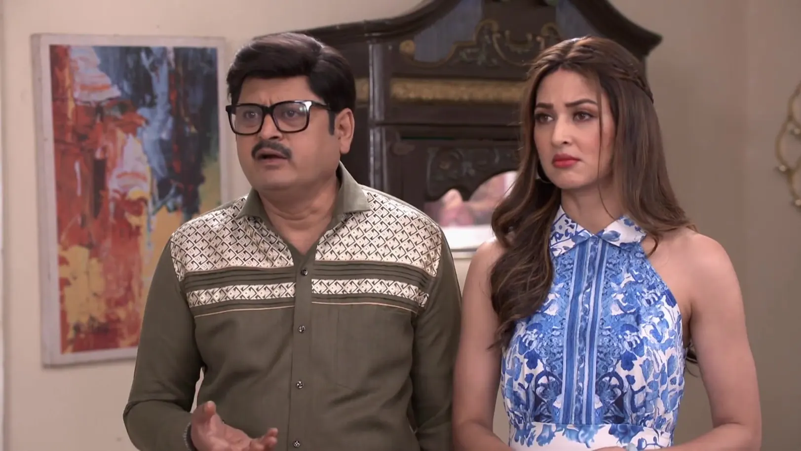 Tiwari's Actions Enrage Vibhuti - Bhabi Ji Ghar Par Hai 